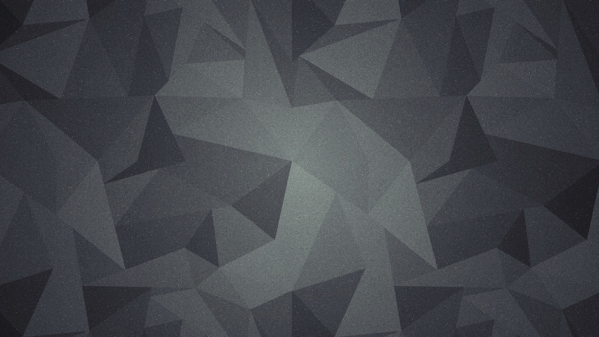 Low poly, Geometrico, Grigio, 16:9 Full HD, wallpaper widescreen