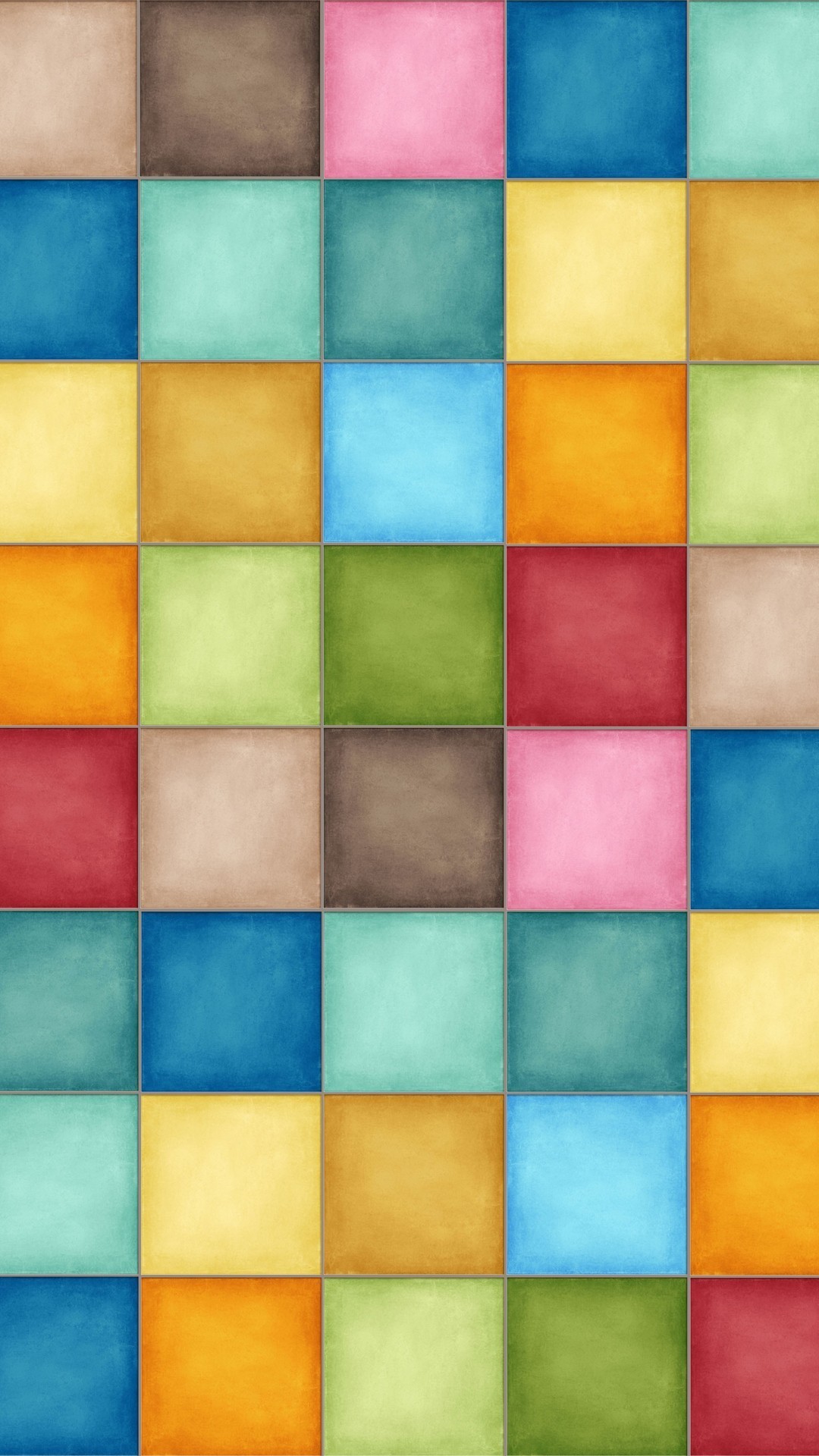 Quadrati, Mosaico, Multicolore, Texture, wallpaper per iPhone e Android