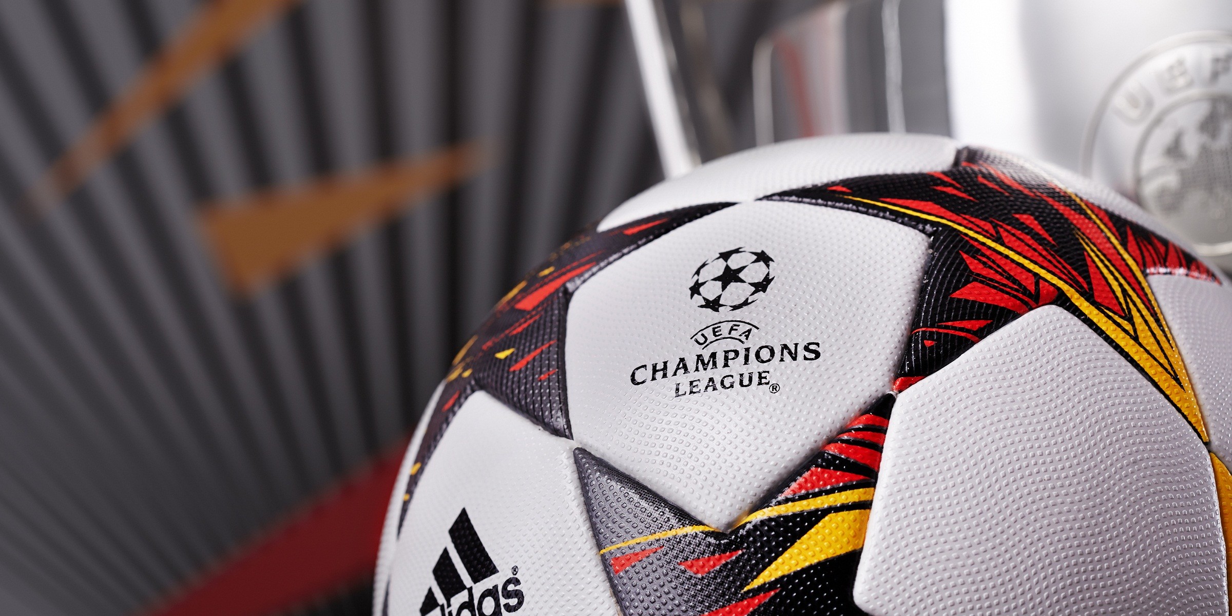 Adidas Finale, Pallone ufficiale, UEFA Champions League, Primo piano, sfondo desktop Full HD