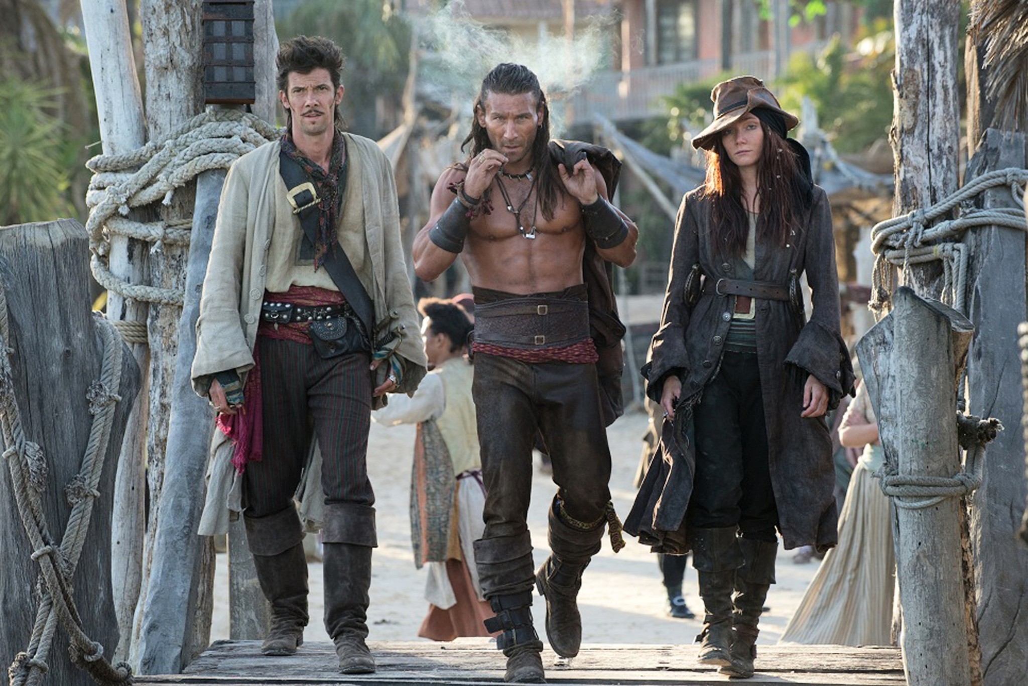 Black Sails, John Silver, Charles Vane, Anne Bonny, Nassau, Full HD, sfondo per PC