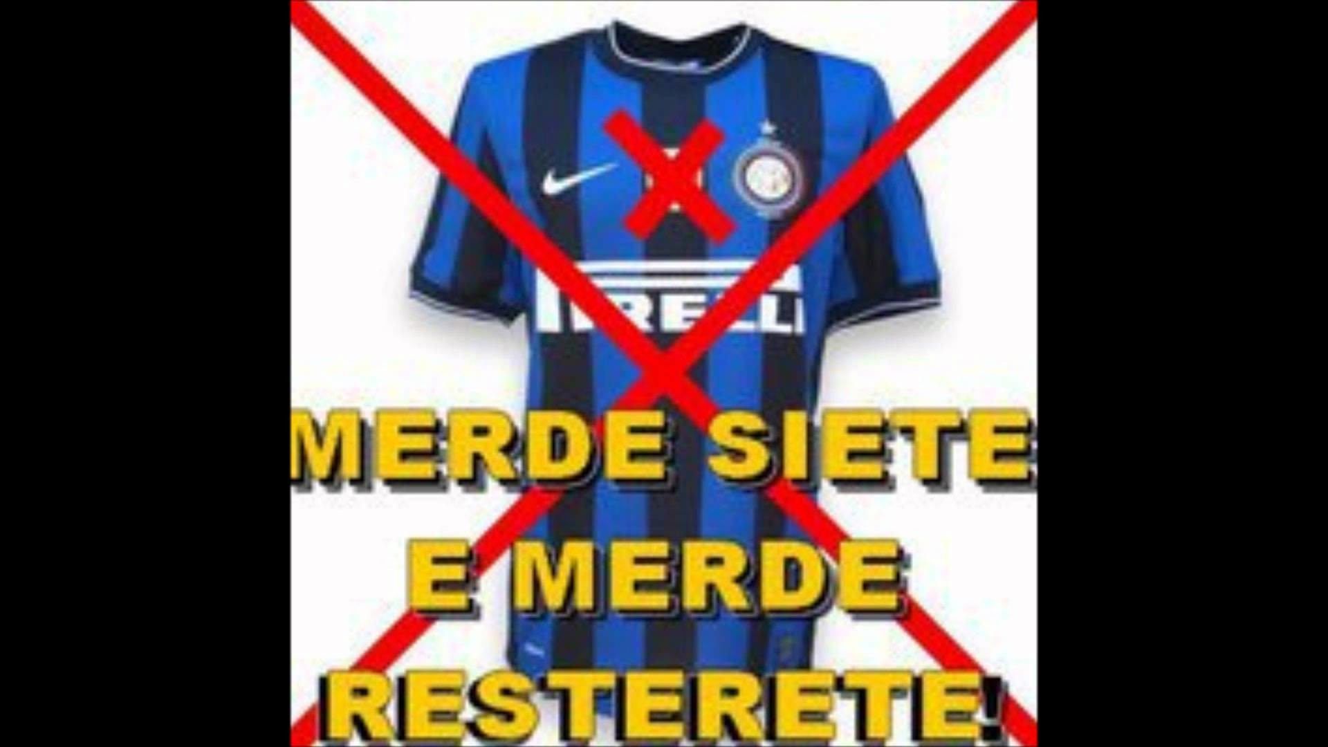 Maglia Inter, Sfottò, Scritta, 16:9 Full HD, sfondo widescreen