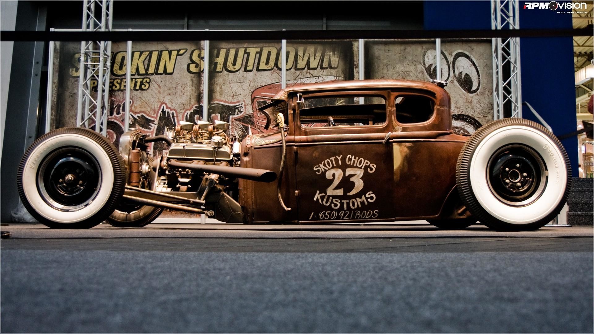 Hot rod, Rat rod, Auto custom, Arrugginito, Full HD, wallpaper desktop