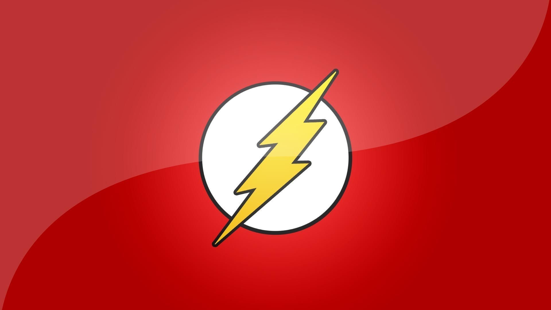 Logo di Flash, Emblema, Rosso, Full HD, sfondo Windows 11