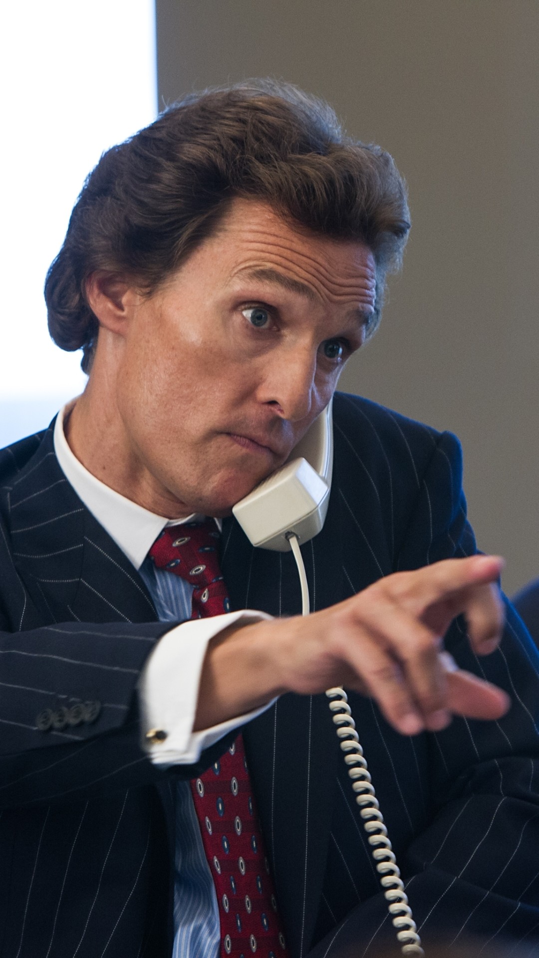Matthew McConaughey, Mark Hanna, The Wolf of Wall Street, Telefono, sfondo cellulare Android