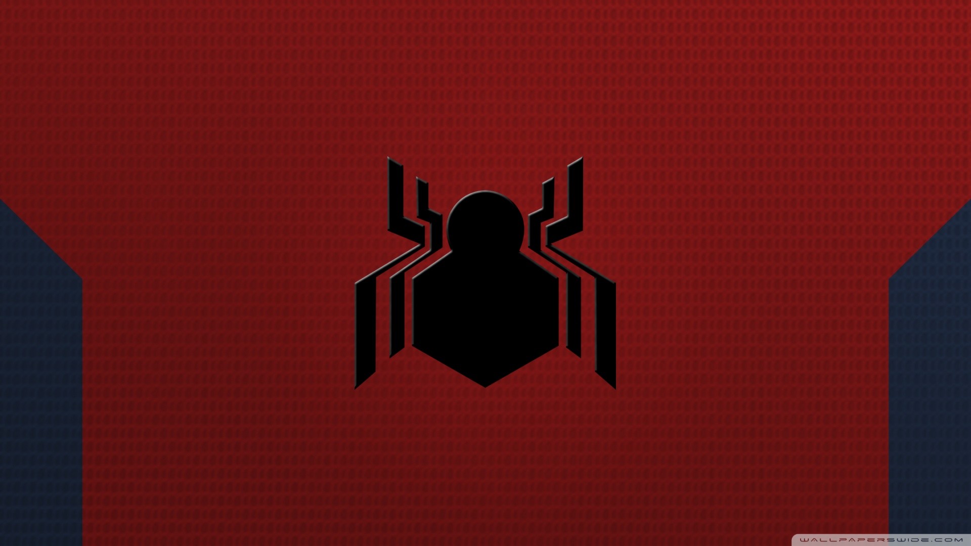 Logo di Spider-Man, Spider-Man: Homecoming, Costume rosso, Full HD, wallpaper per portatile