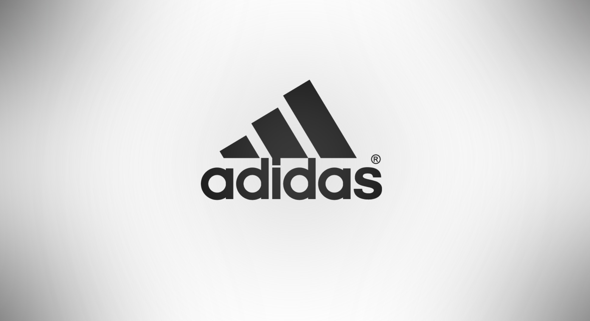 Adidas, Logo, Sfondo bianco, Full HD, wallpaper per portatile