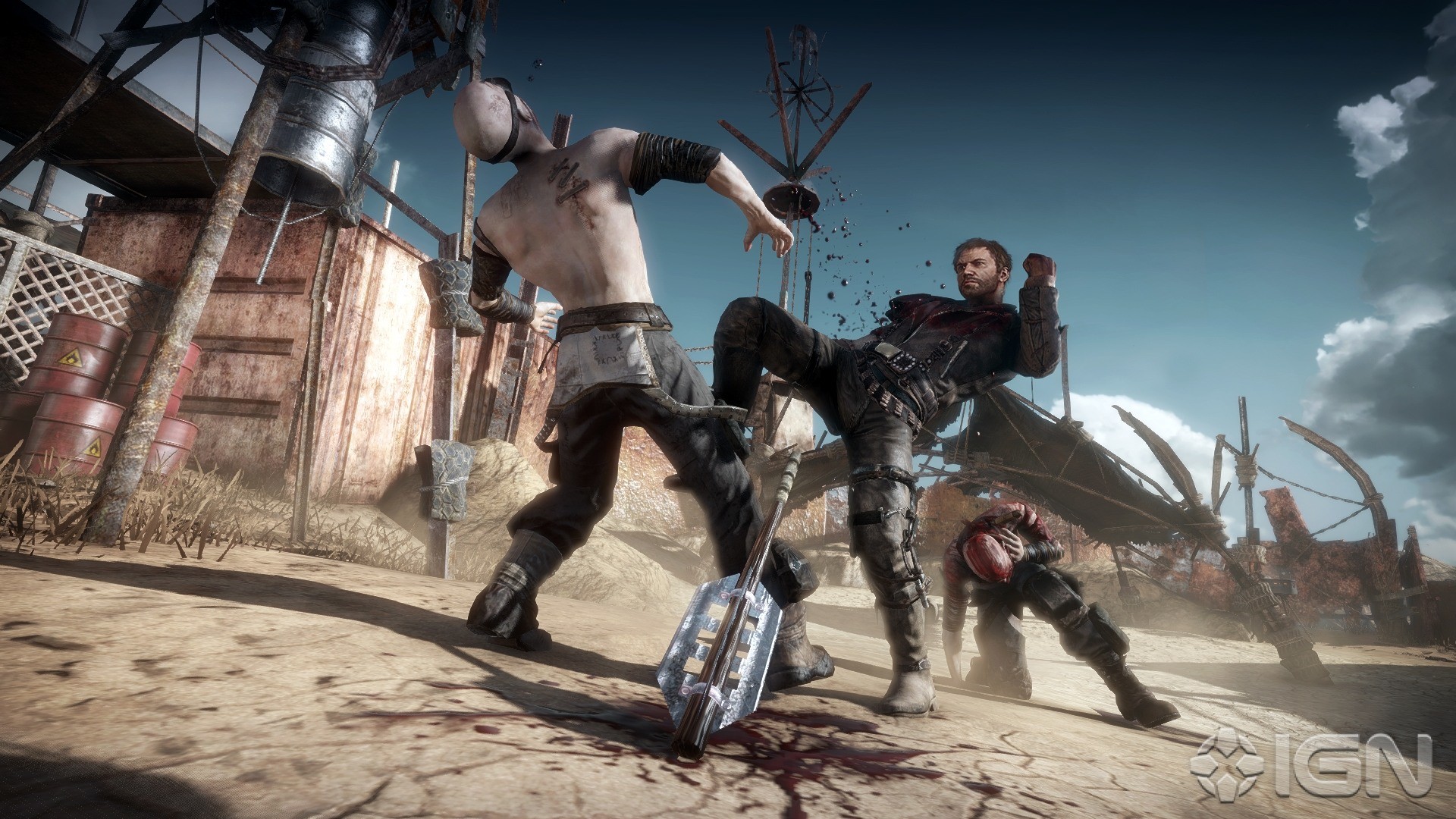 Mad Max, Max Rockatansky, Videogioco, Combattimento, Deserto, 1920x1080, immagine di sfondo