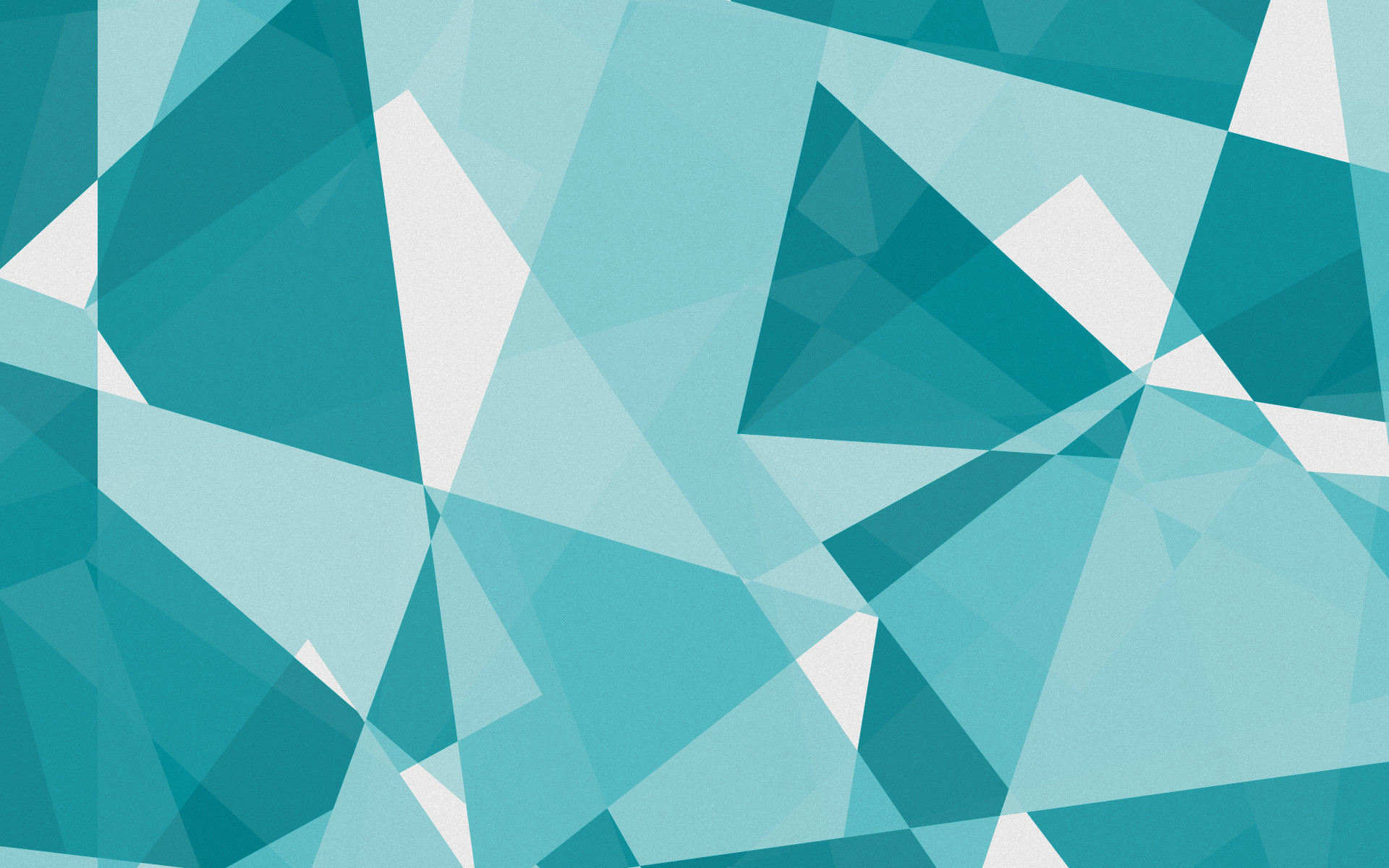 Low poly, Forme geometriche, Turchese, Full HD, sfondo per PC