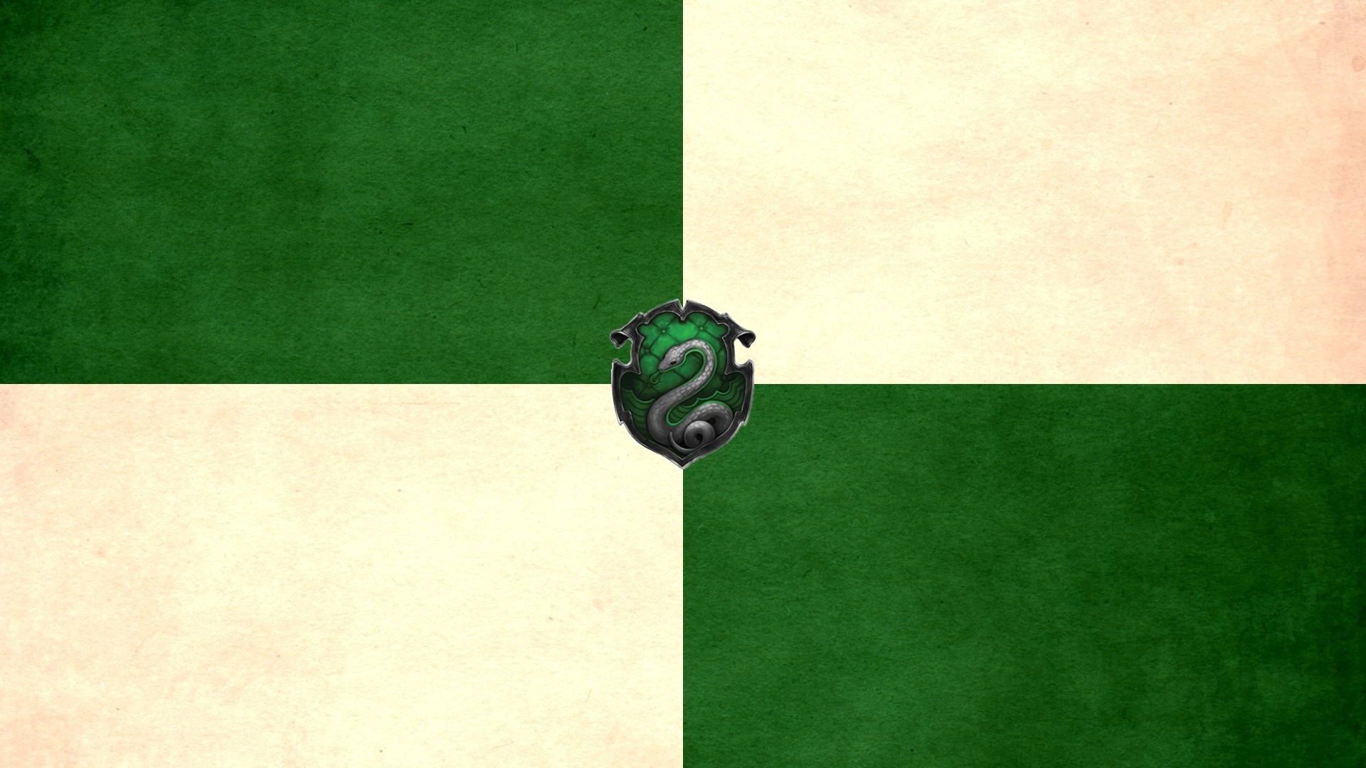 Stemma di Serpeverde, Serpeverde, Harry Potter, Bandiera, Verde e bianco, sfondo widescreen Full HD