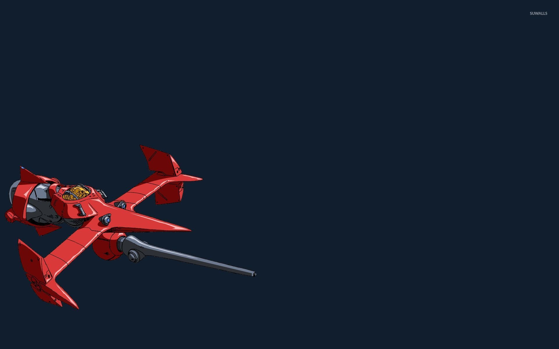 Swordfish II, Cowboy Bebop, Minimalismo, Blu scuro, 1920x1200, sfondo MacBook Pro
