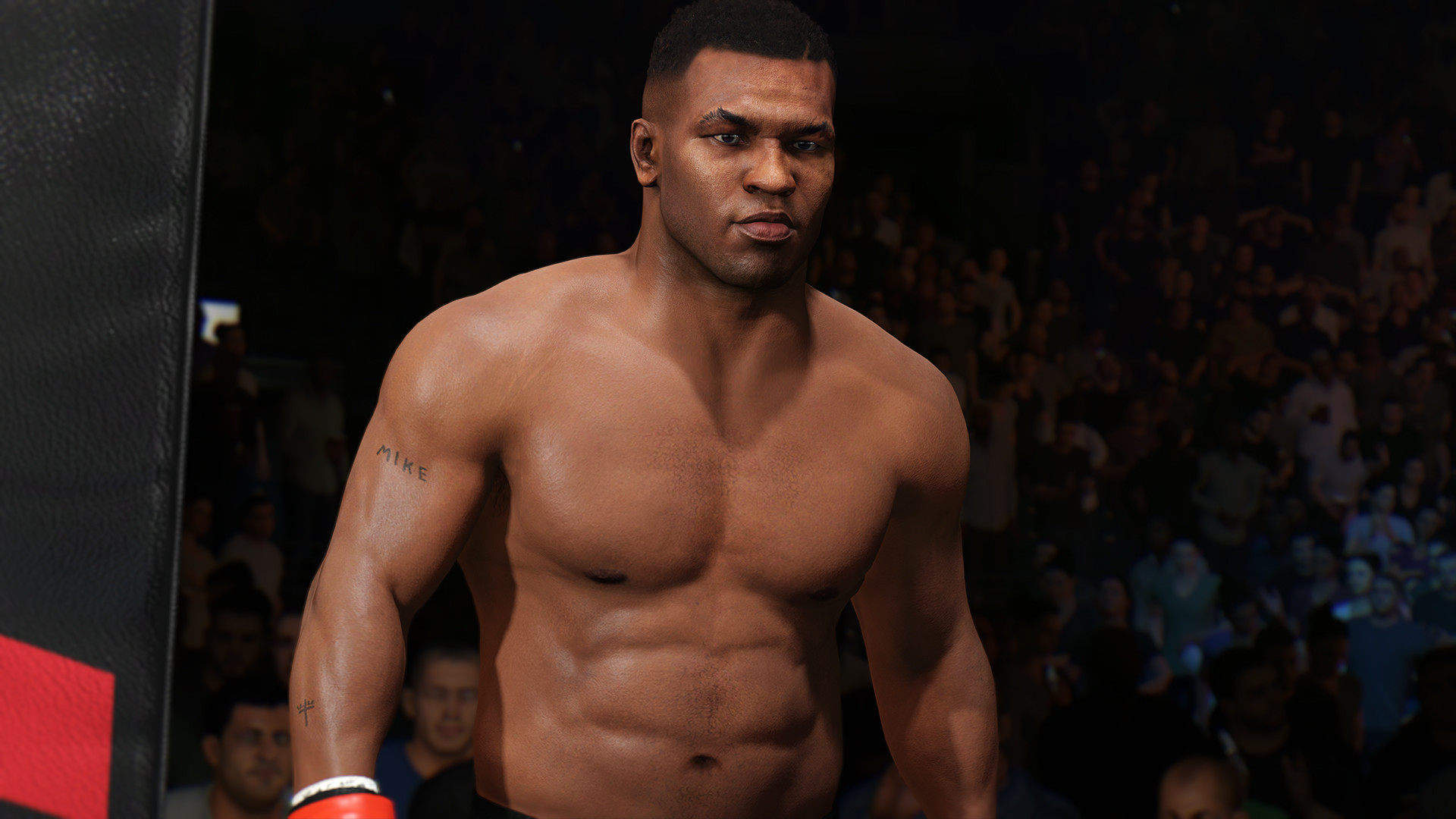 Mike Tyson, EA Sports UFC 2, Arena, Videogioco, Muscoli, 16:9 Full HD, sfondo widescreen