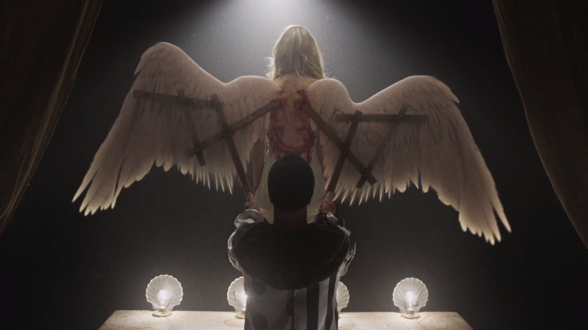 American Horror Story: Coven, Ali d'angelo, Candele, Horror, Full HD, sfondo per PC e portatile