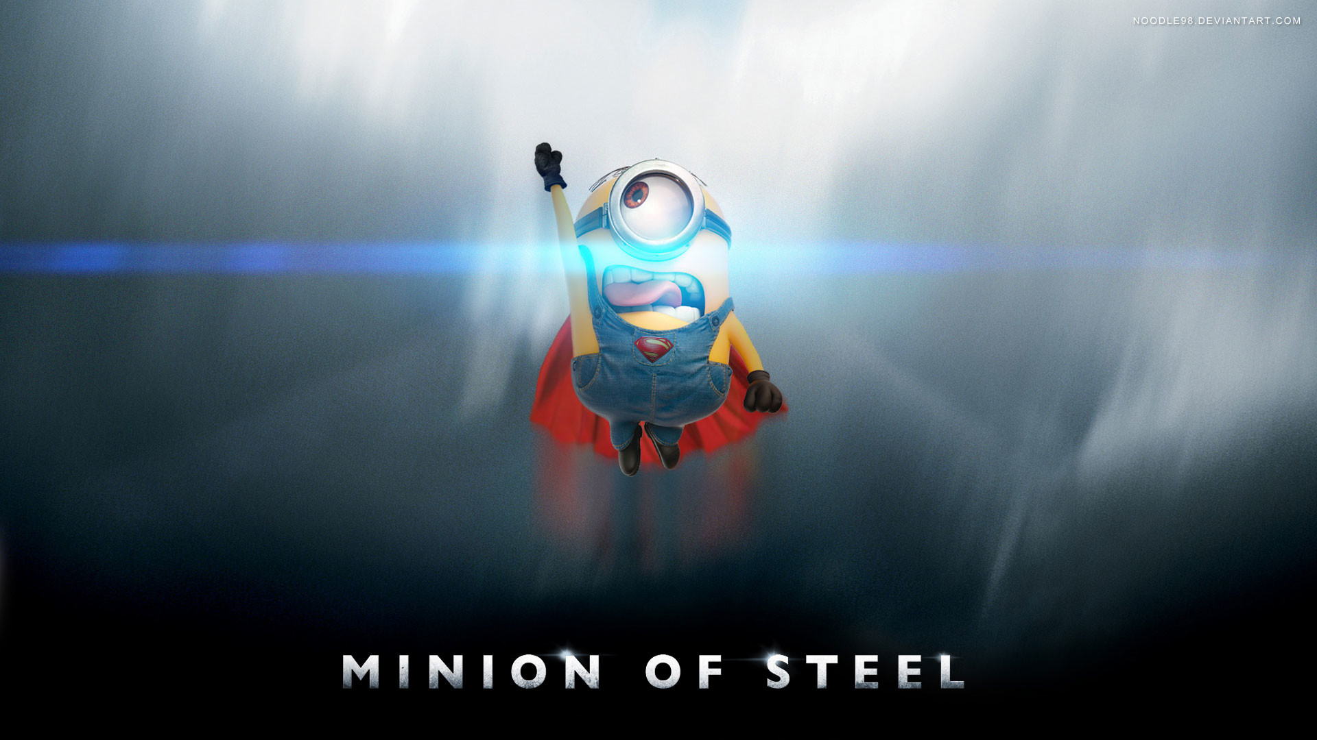 Minions, Man of Steel, Superman, Full HD 1080p, sfondo desktop