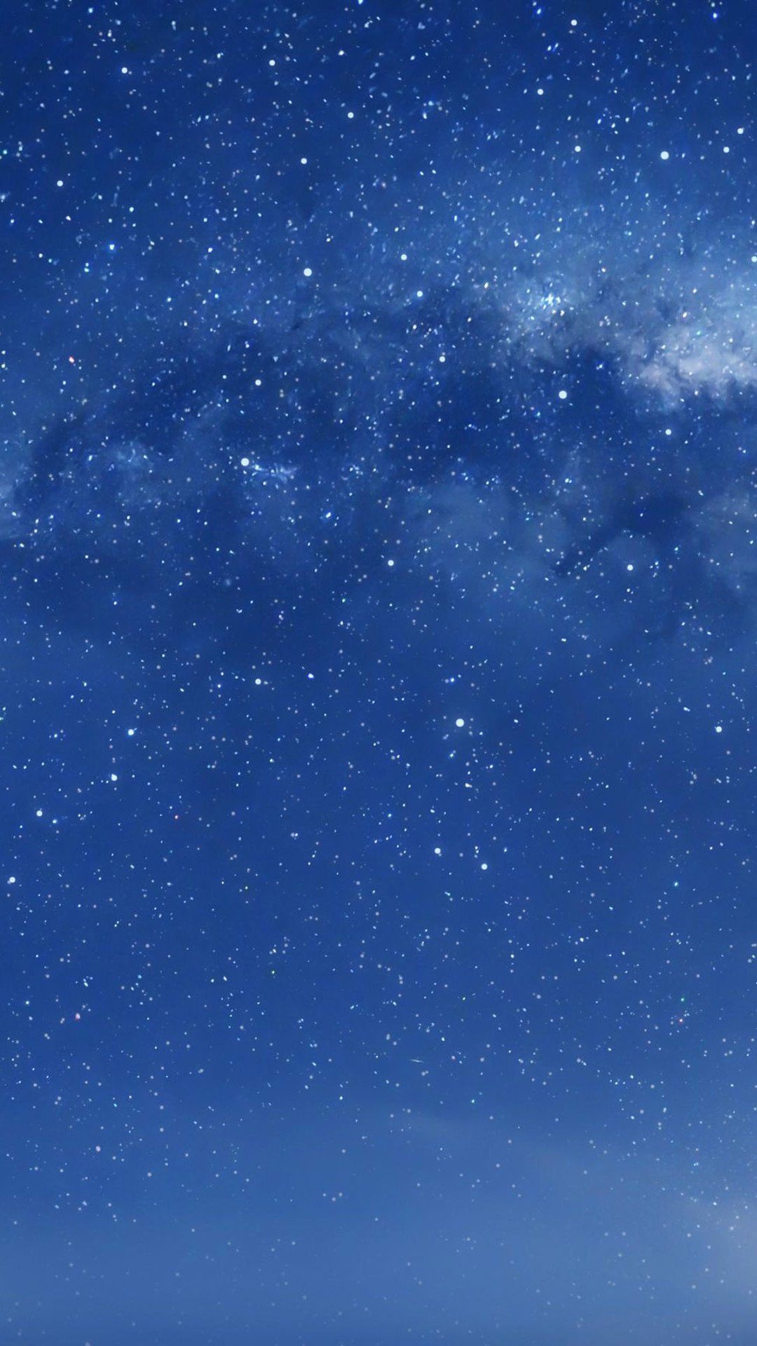 Via Lattea, Cielo stellato, Blu, wallpaper iPhone 4S