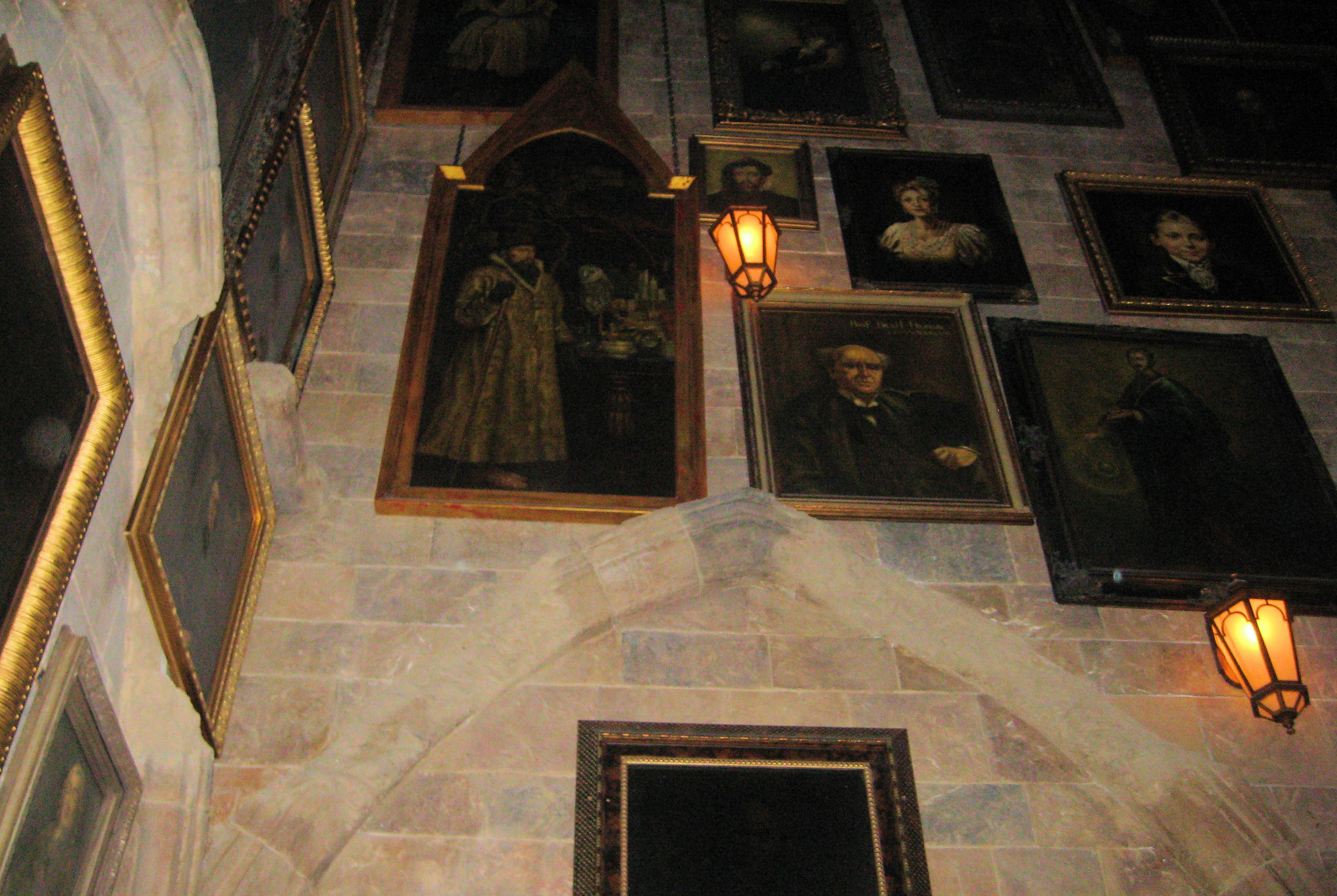 Hogwarts, Ritratti parlanti, Scalinata, Universal Studios, 2K, sfondo desktop