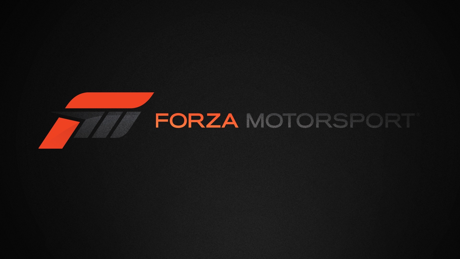 Forza Motorsport, Logo, Sfondo nero, Full HD, wallpaper per PC