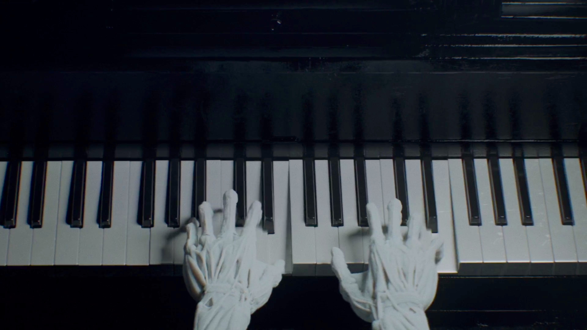 Westworld, Pianoforte, Mani robotiche, Sigla, 1920x1080, immagine di sfondo