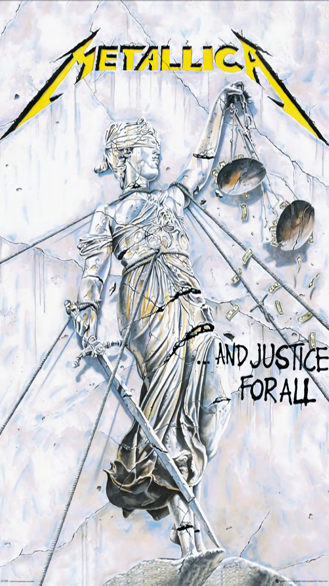Metallica, ...And Justice for All, Copertina album, Lady Justice, sfondo cellulare Android