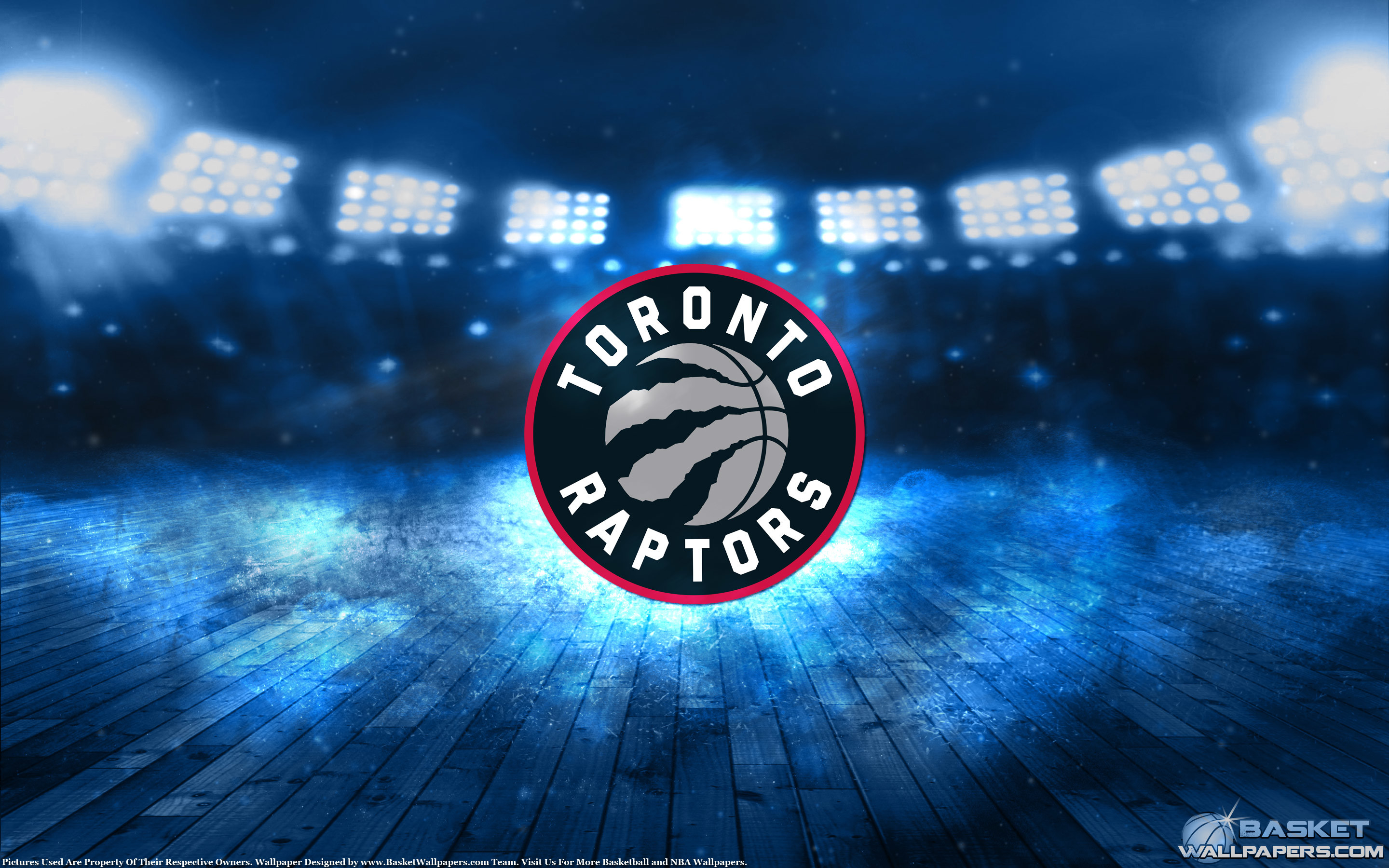 Toronto Raptors, Logo, NBA, Riflettori, 2880x1800, sfondo MacBook Pro