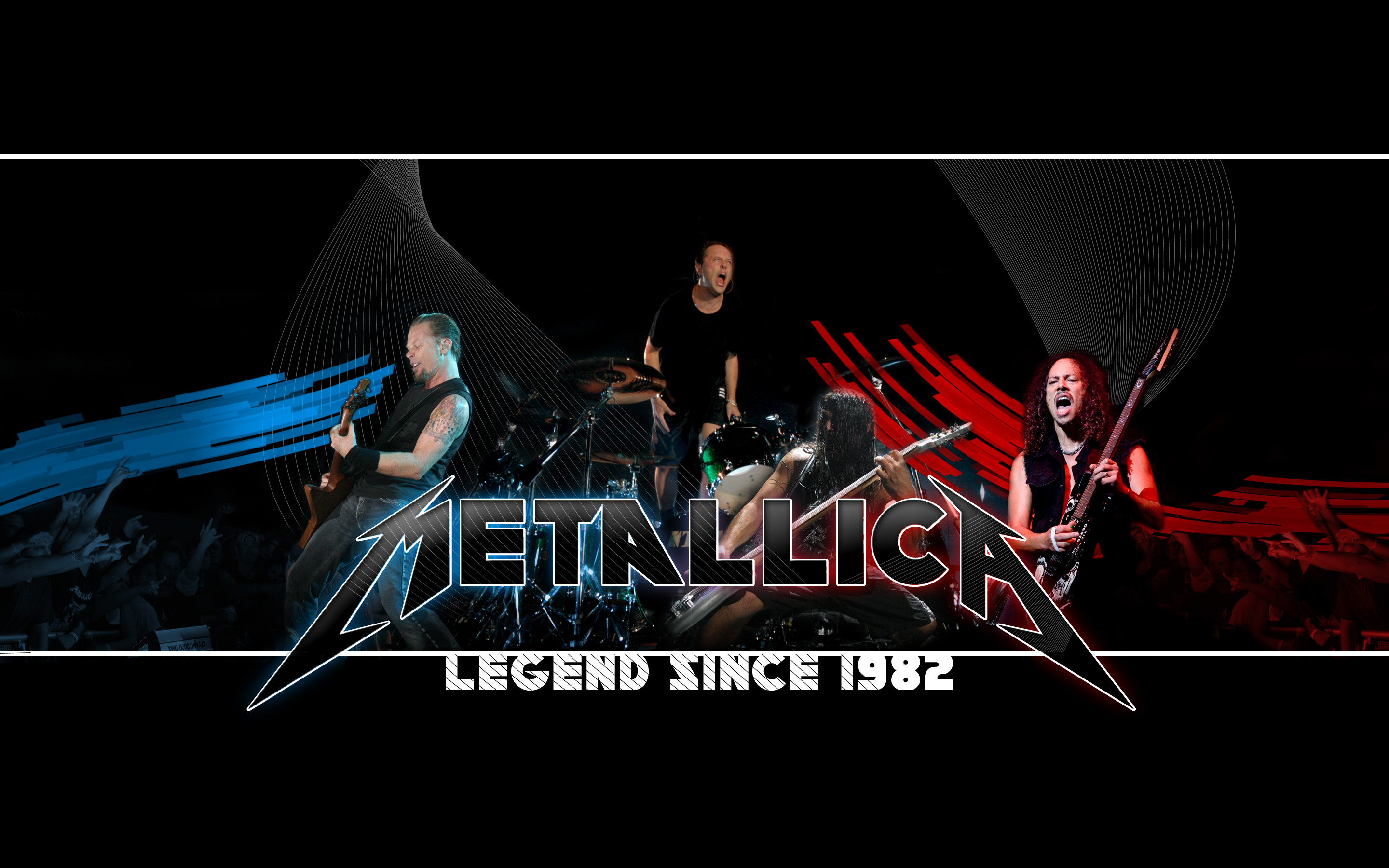 Metallica, Legend Since 1982, Band, Logo, 2K, sfondo per PC
