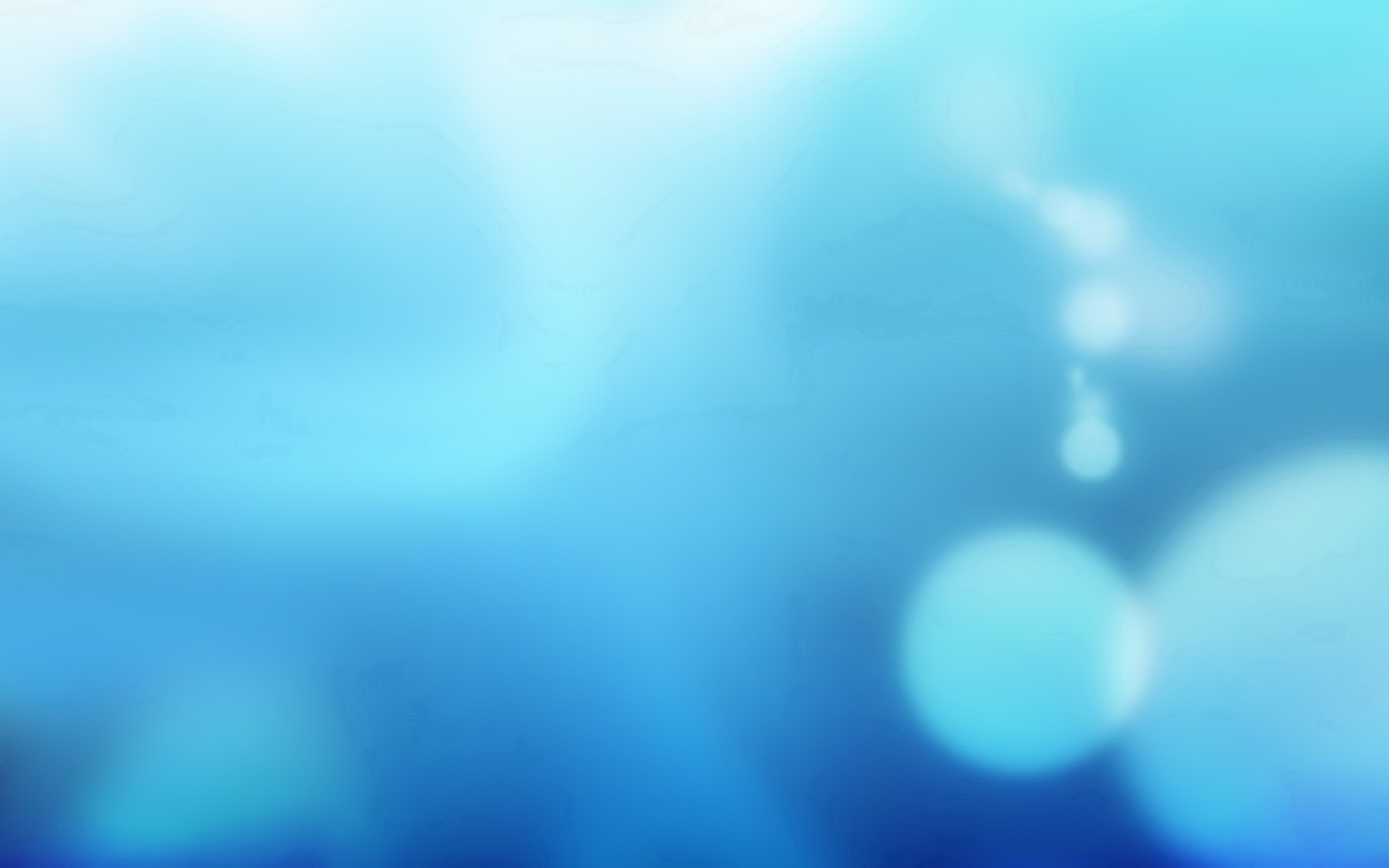 Bokeh, Azzurro, Sfocato, 16:10 2K, sfondo widescreen