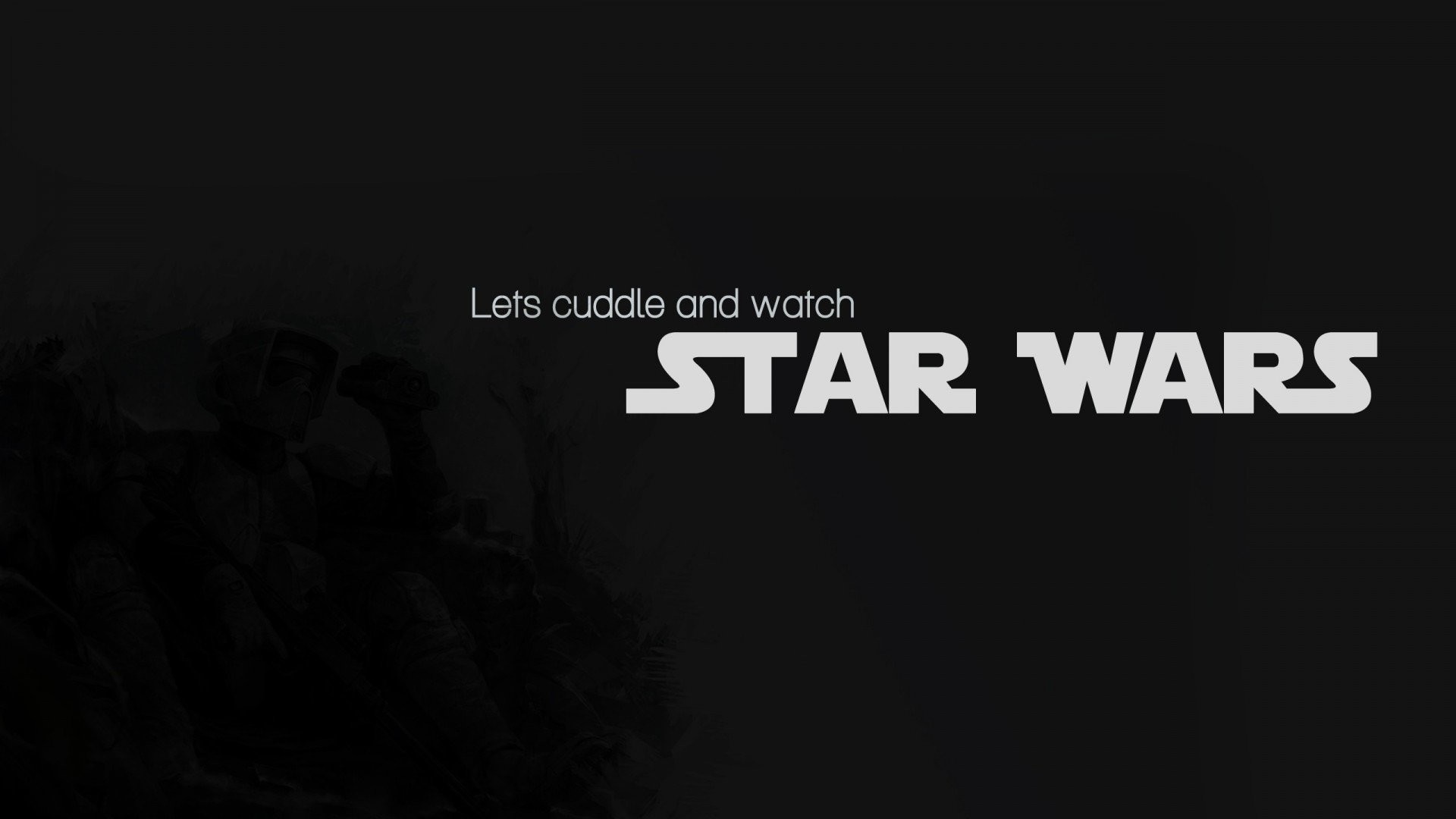 Star Wars, Logo, Citazione, Sfondo nero, Full HD, wallpaper per computer