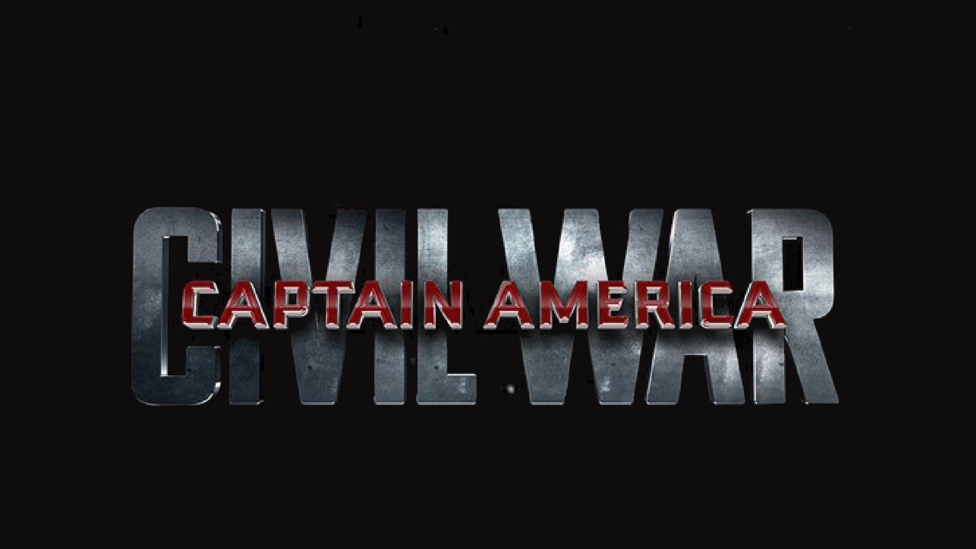 Captain America: Civil War, Logo, Sfondo nero, 1920x1080, wallpaper desktop