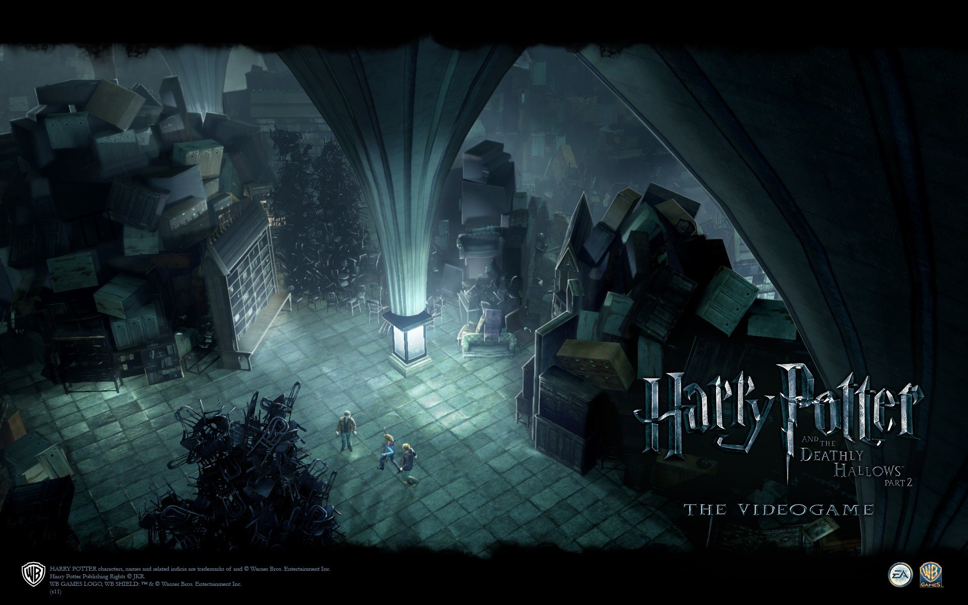Harry Potter e i Doni della Morte, Videogioco, Stanza delle Necessità, wallpaper per portatile