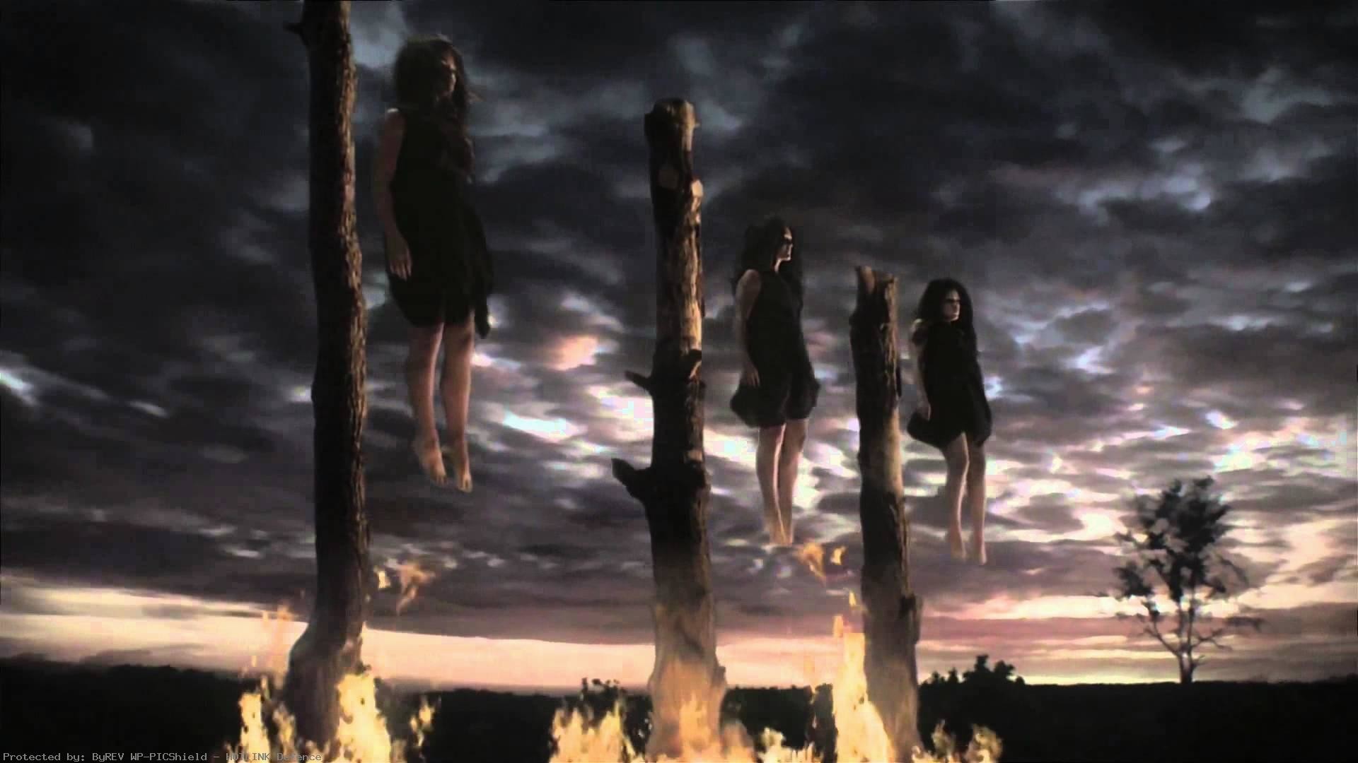 American Horror Story: Coven, Rogo, Streghe, Tramonto, Fiamme, 1920x1080, sfondo per PC