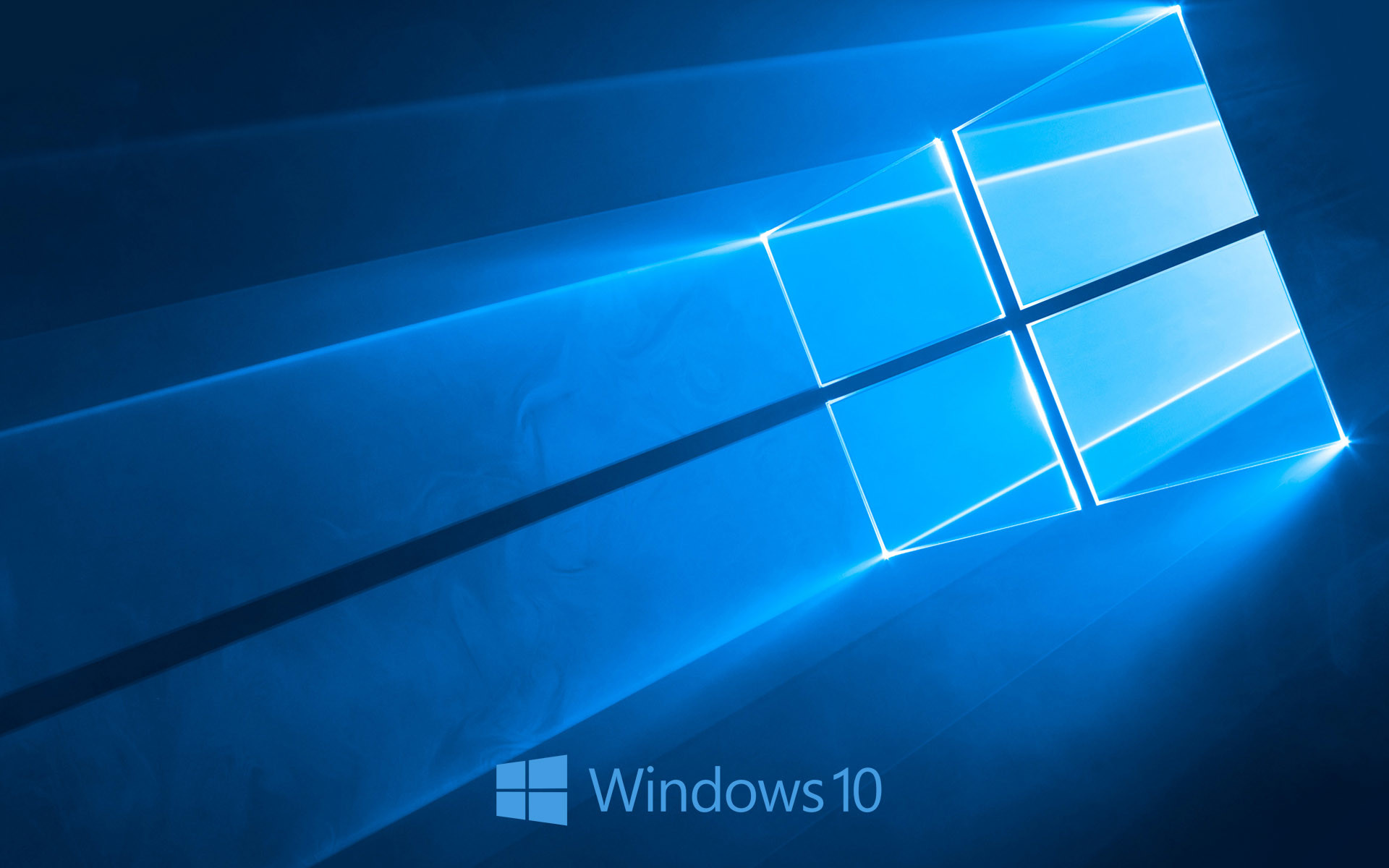 Windows 10, Logo Windows, Hero, Blu, 1920x1200, immagine di sfondo