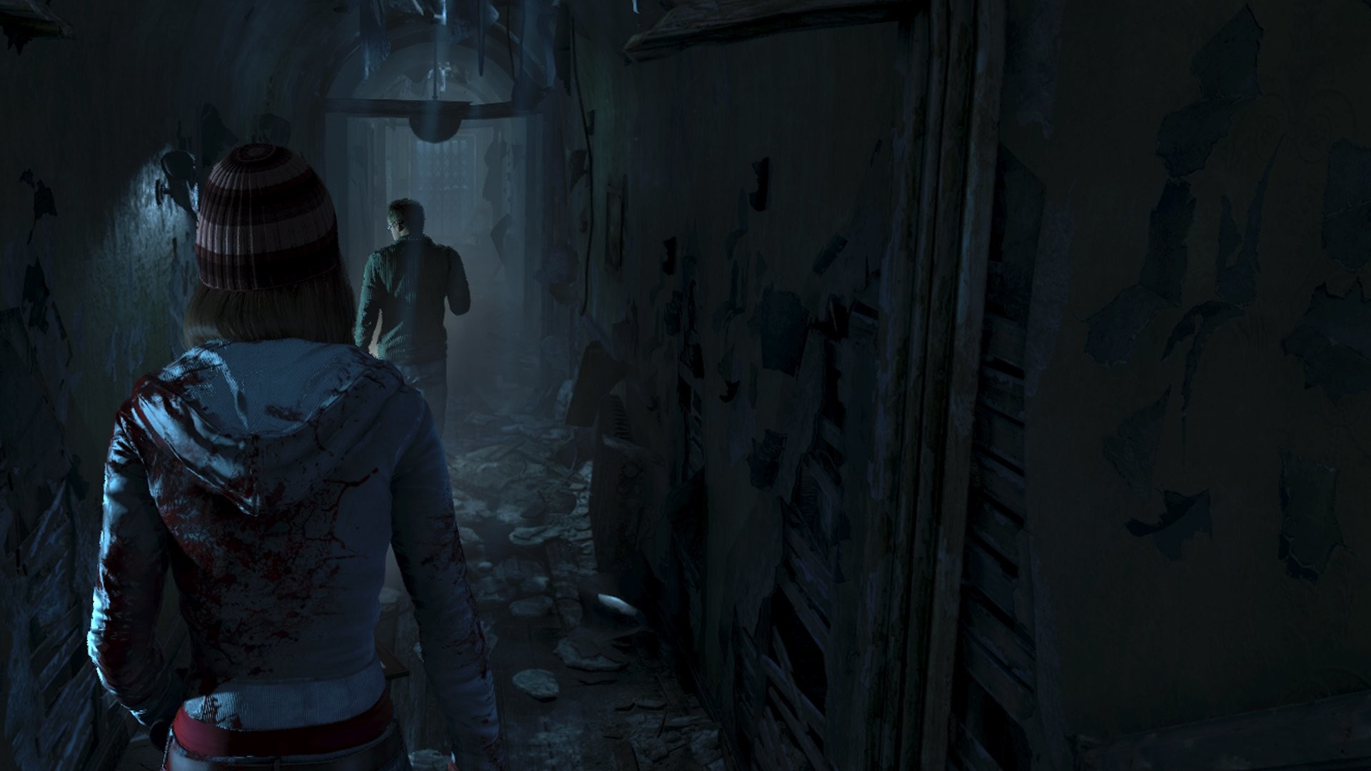 Until Dawn, Ashley, Corridoio, Buio, Esplorazione, 16:9 Full HD, sfondo widescreen