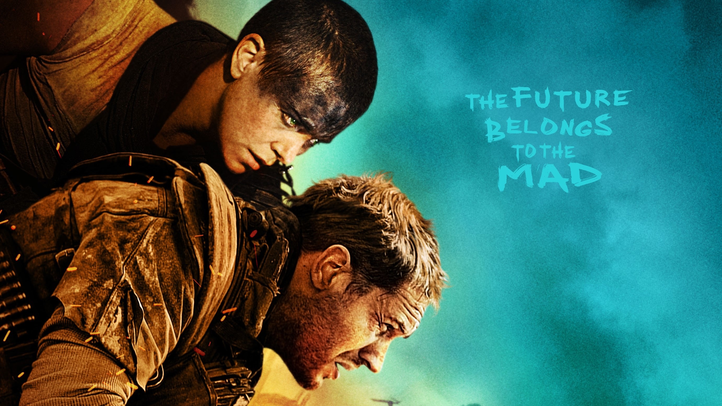 Mad Max: Fury Road, Charlize Theron, Tom Hardy, The Future Belongs to the Mad, sfondo per PC
