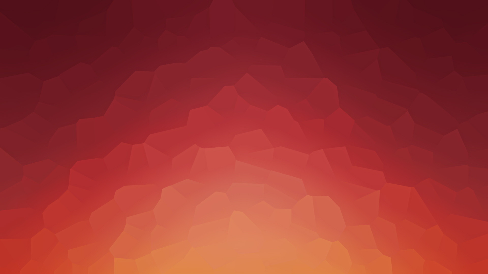 Low poly, Rosso, Gradiente, Astratto, 16:9 Full HD, sfondo widescreen