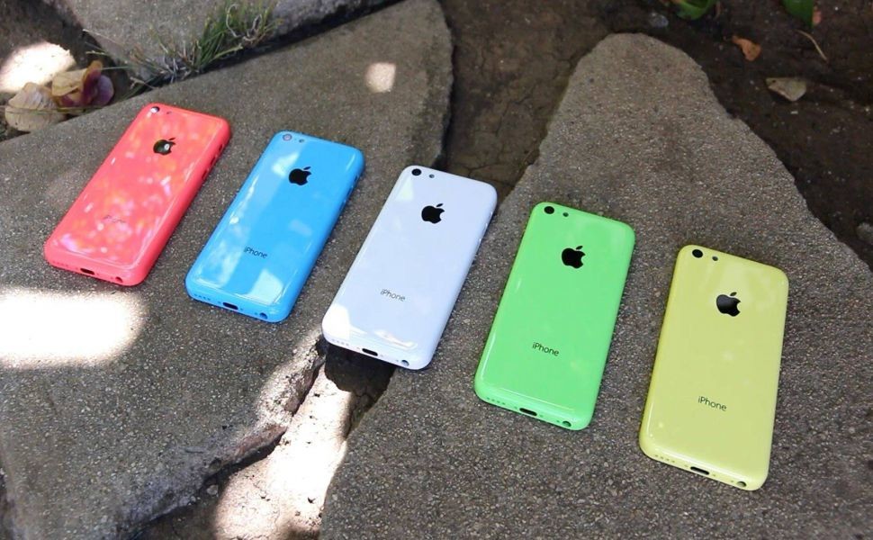 iPhone 5C, Colori, Smartphone, Rocce, sfondo per portatile