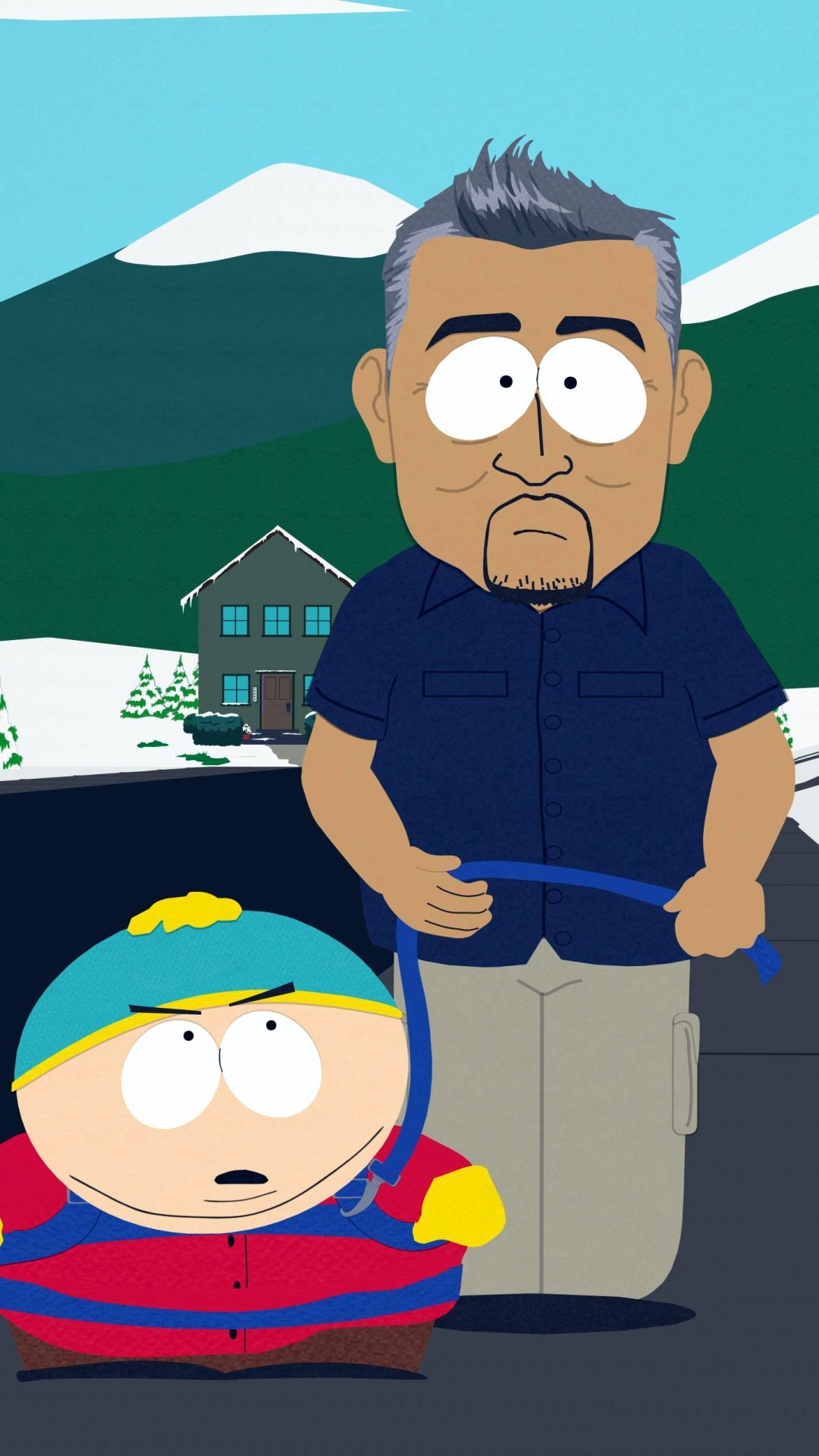 South Park, Eric Cartman, Montagne, Full HD, sfondo per iPhone e Android