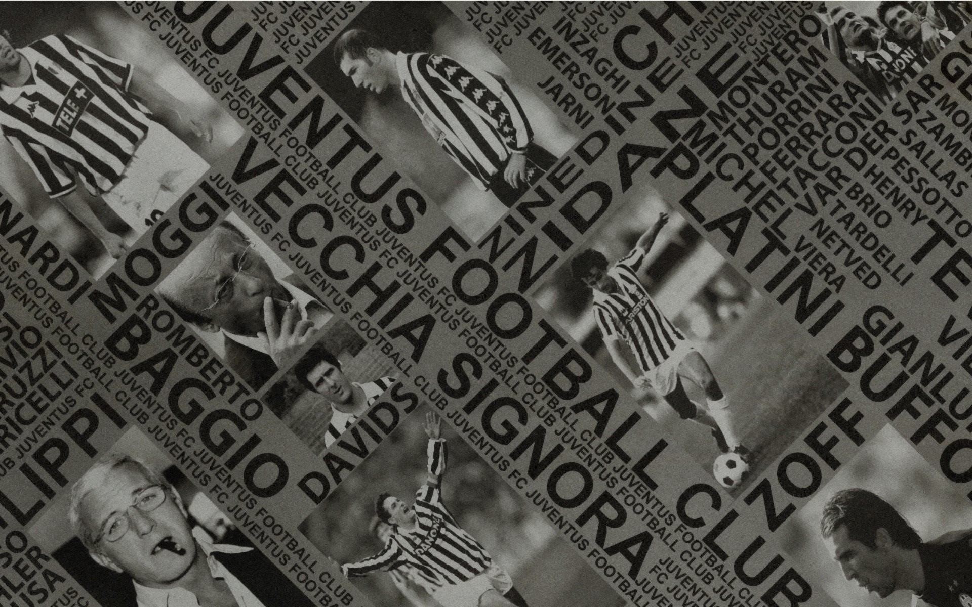 Juventus, Vecchia Signora, Tipografia, Leggende, 1920x1200, sfondo MacBook Pro