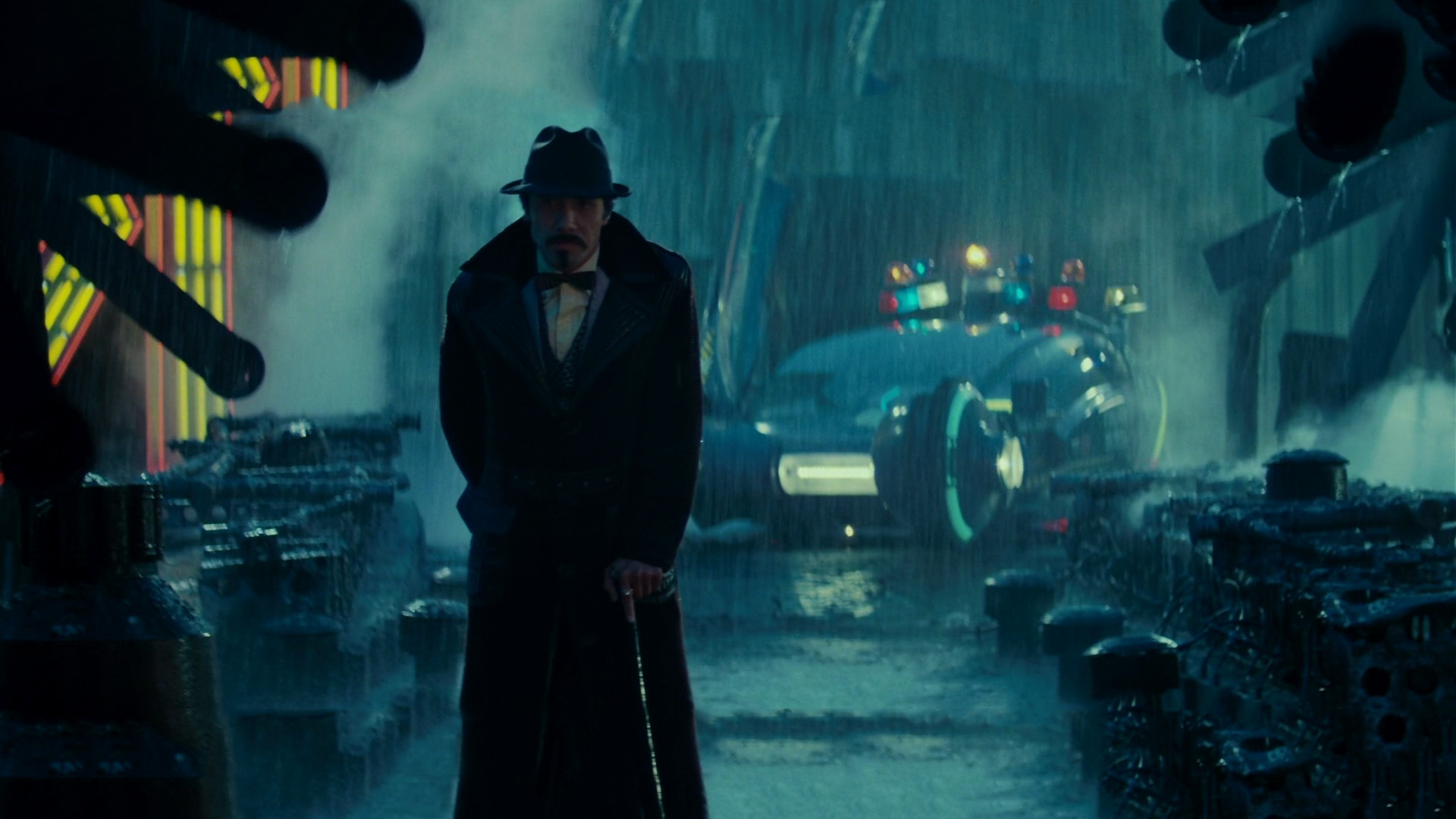 Blade Runner, Spinner, Pioggia, Notte, Full HD, sfondo per PC