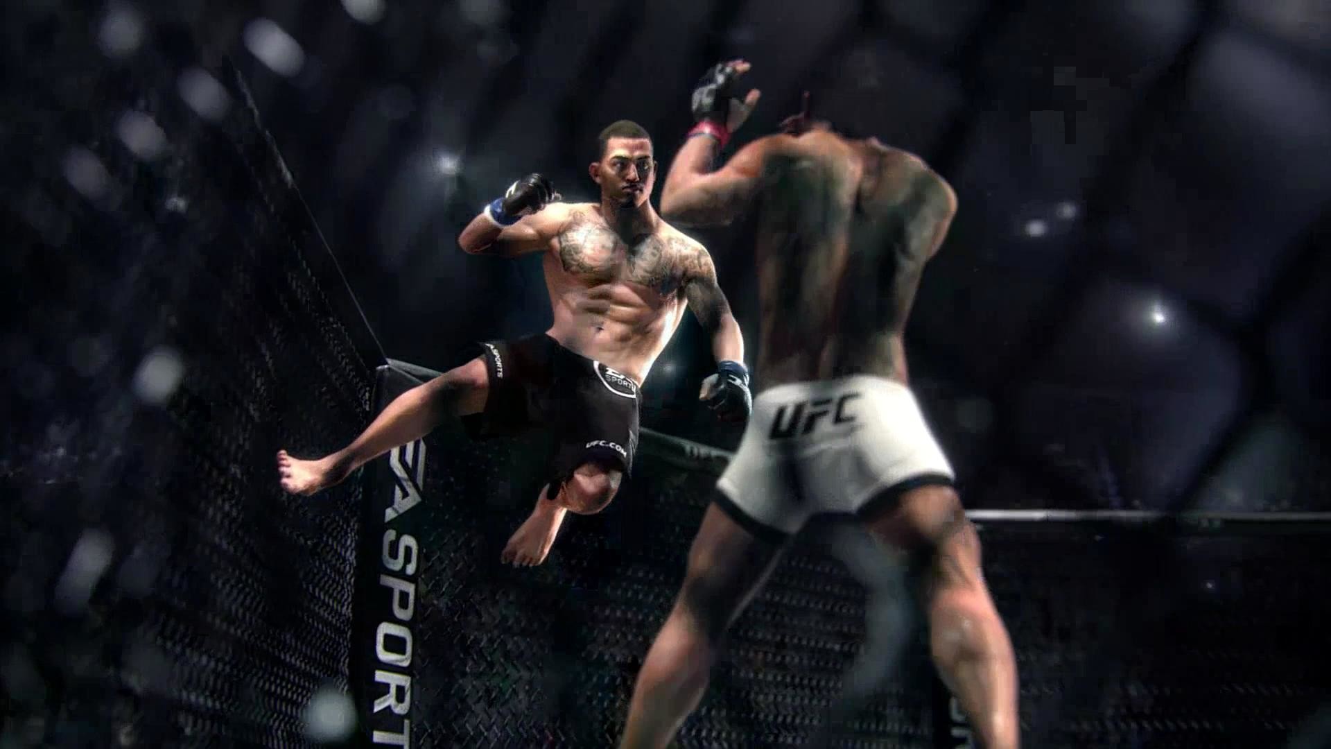EA Sports UFC, Combattimento, Ottagono, Videogioco, Full HD, sfondo Windows 11