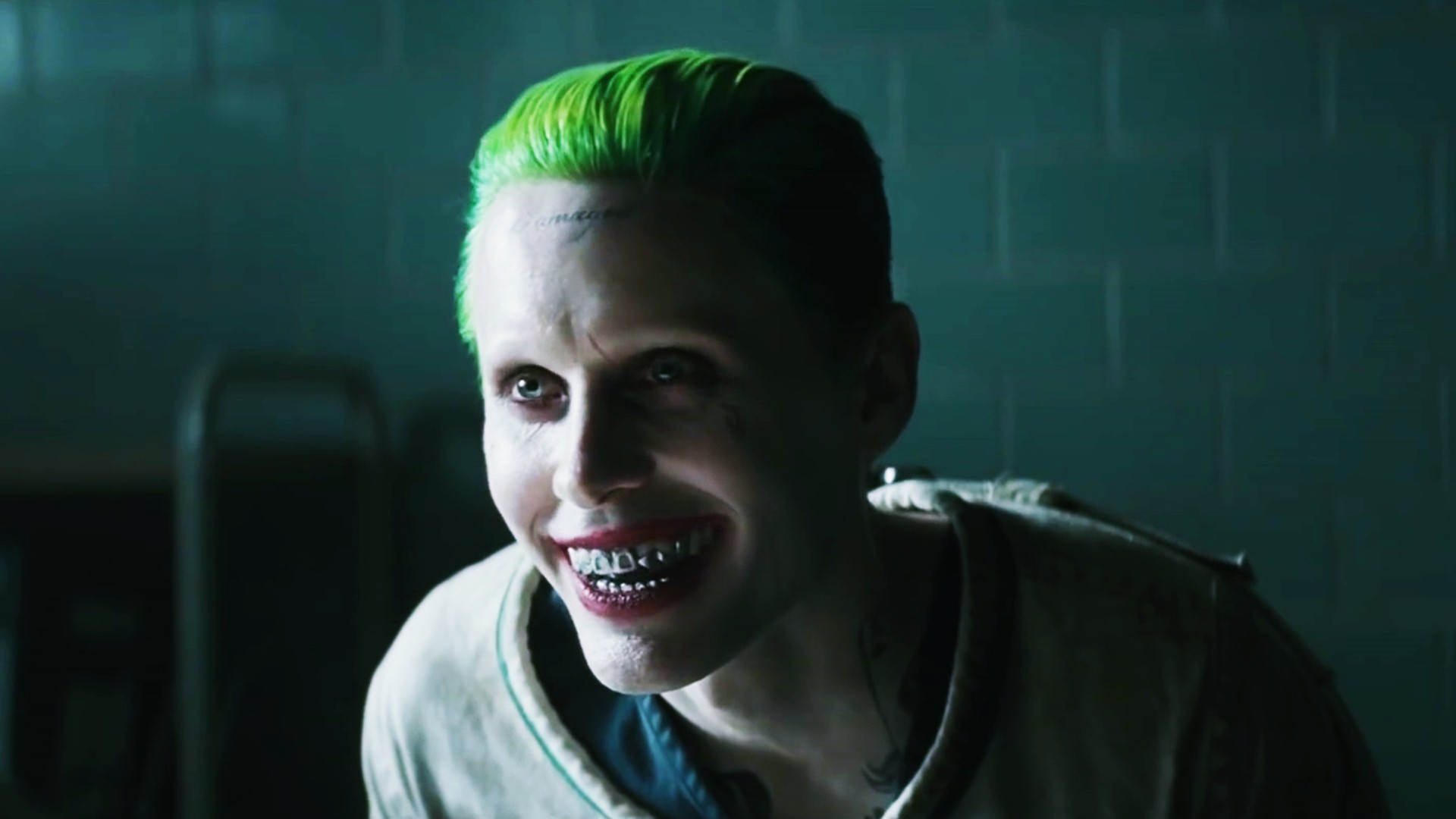Joker, Jared Leto, Suicide Squad, Sorriso, Full HD, wallpaper per PC