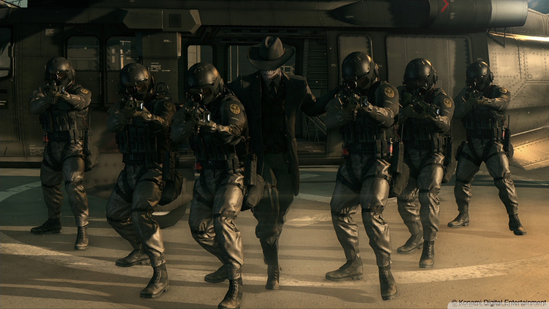 Metal Gear Solid V: The Phantom Pain, XOF, Skull Face, Soldati, Full HD 1080p, sfondo desktop