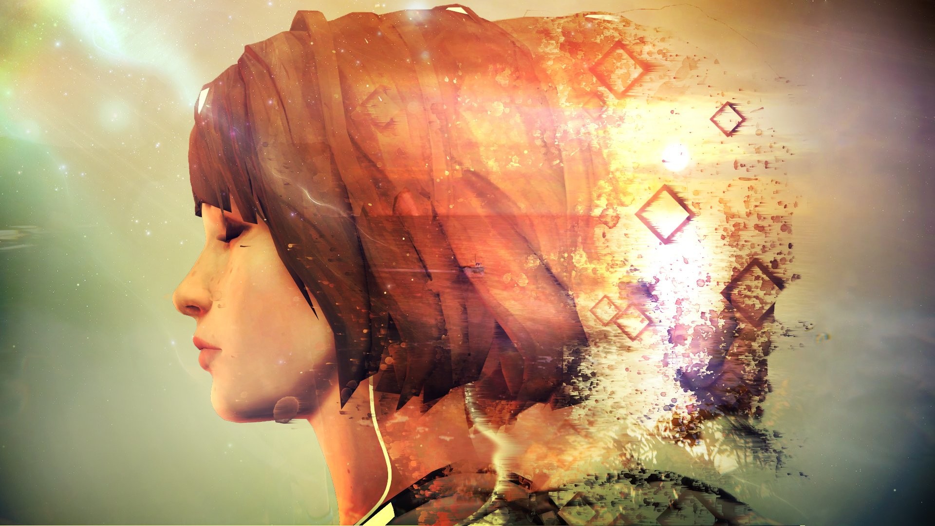 Max Caulfield, Life is Strange, Dispersione, Fan art, 1920x1080, immagine di sfondo