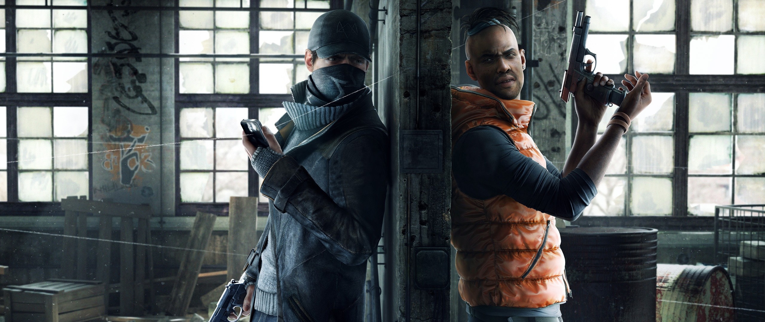 Aiden Pearce, Jordi Chin, Watch Dogs, Finestre, 21:9 Full HD, sfondo widescreen