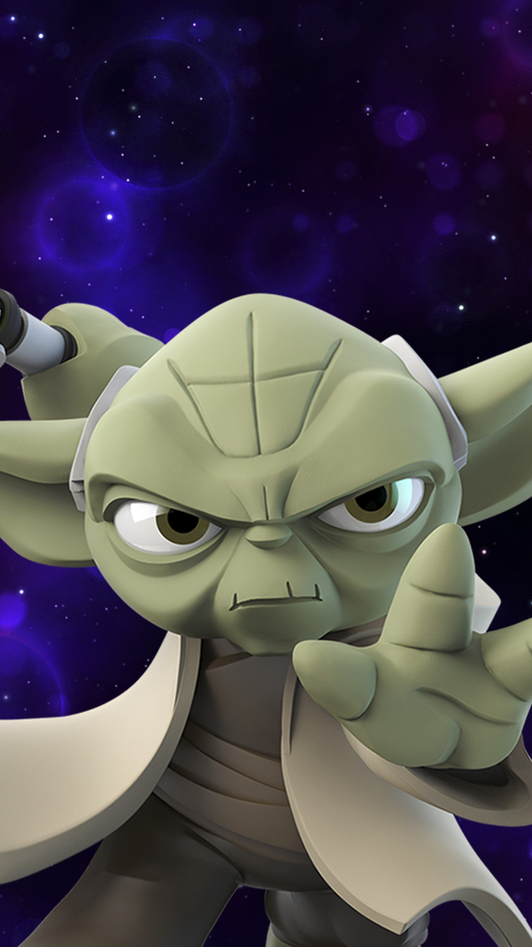 Yoda, Disney Infinity, Spazio, Cartone, Full HD, sfondo per iPhone e Android