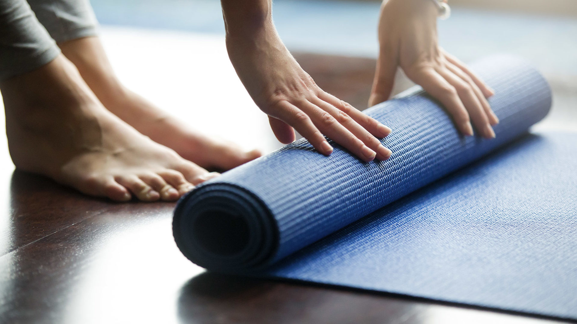 Tappetino, Mani, Pilates, Arrotolare, Full HD, sfondo per PC