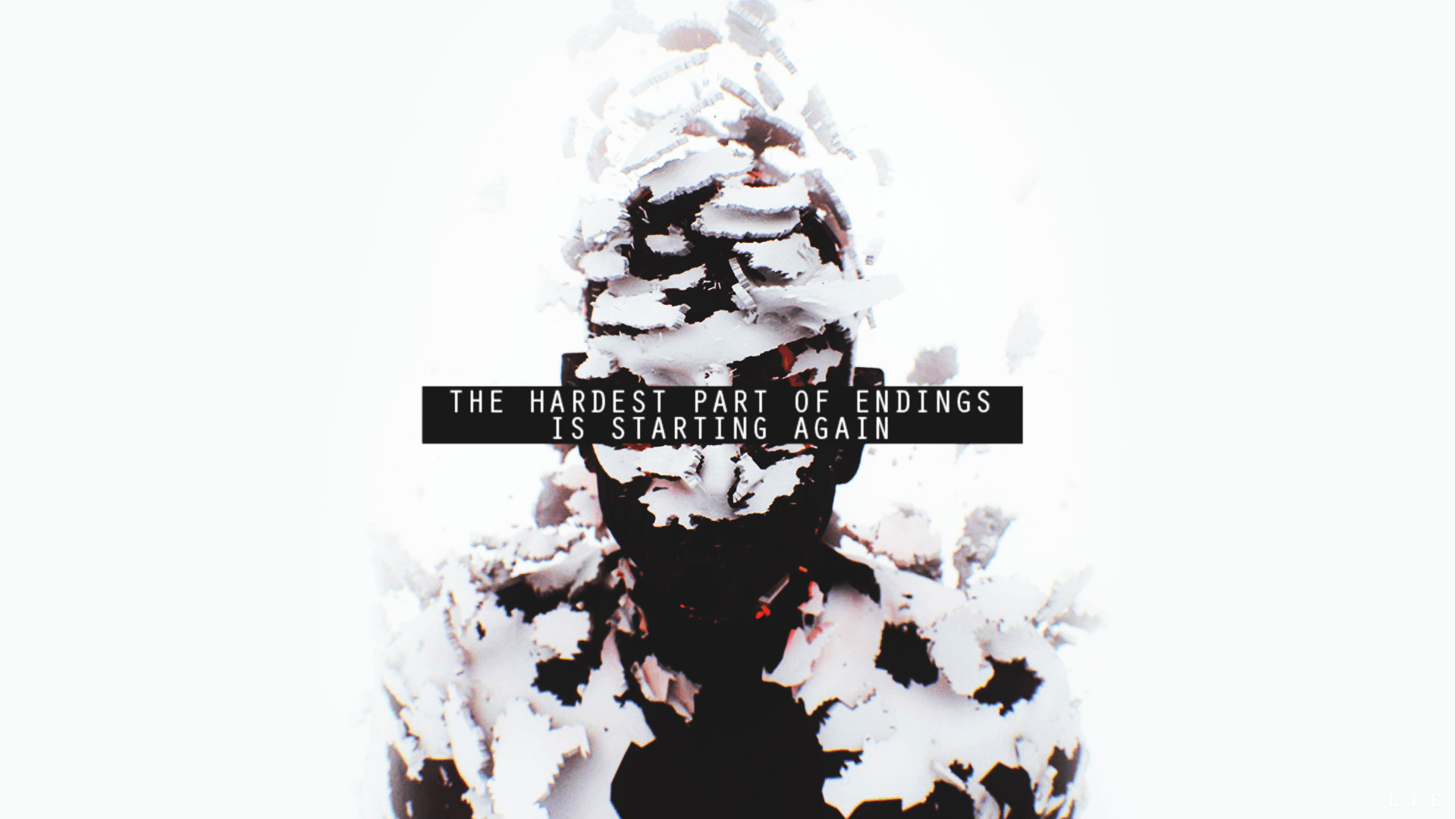 Linkin Park, Living Things, Citazione, Bianco, Full HD 1080p, sfondo desktop