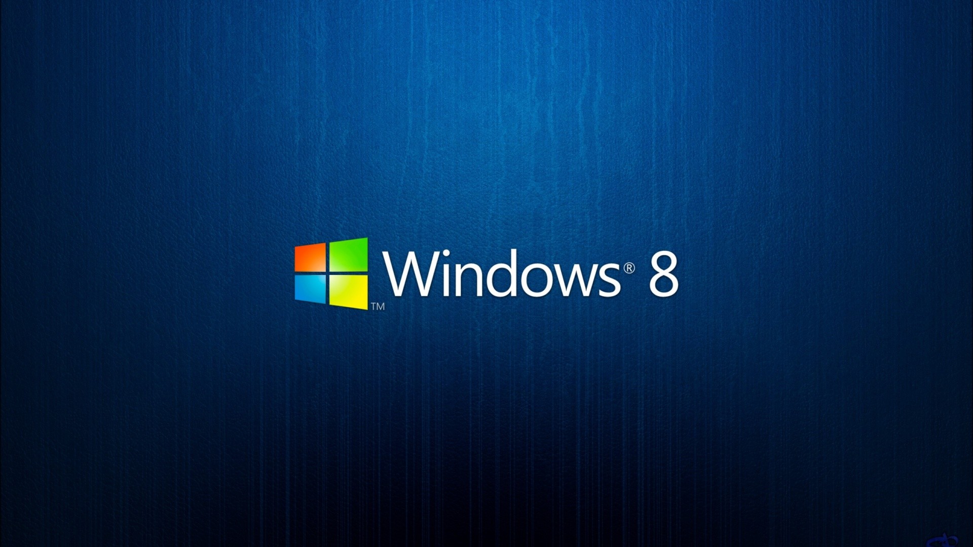 Windows 8, Logo Windows, Blu scuro, Microsoft, Full HD 1080p, sfondo desktop