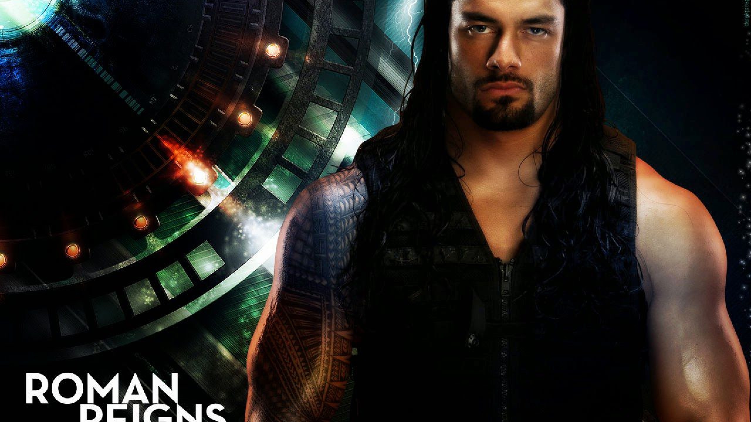 Roman Reigns, WWE, Arte digitale, Pellicola, 2K, sfondo desktop