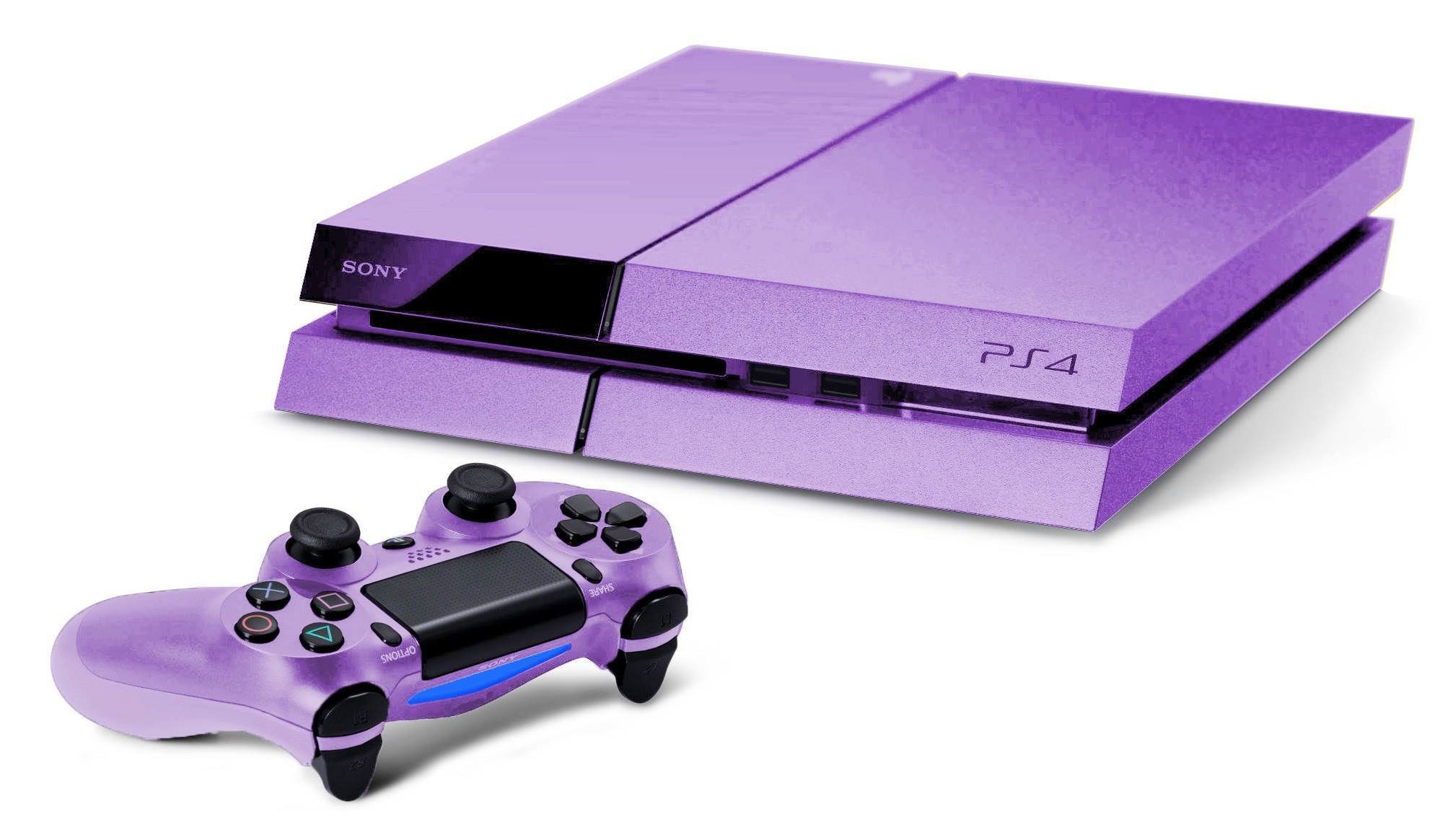 PlayStation 4, DualShock 4, Viola, Console, Full HD, sfondo per portatile