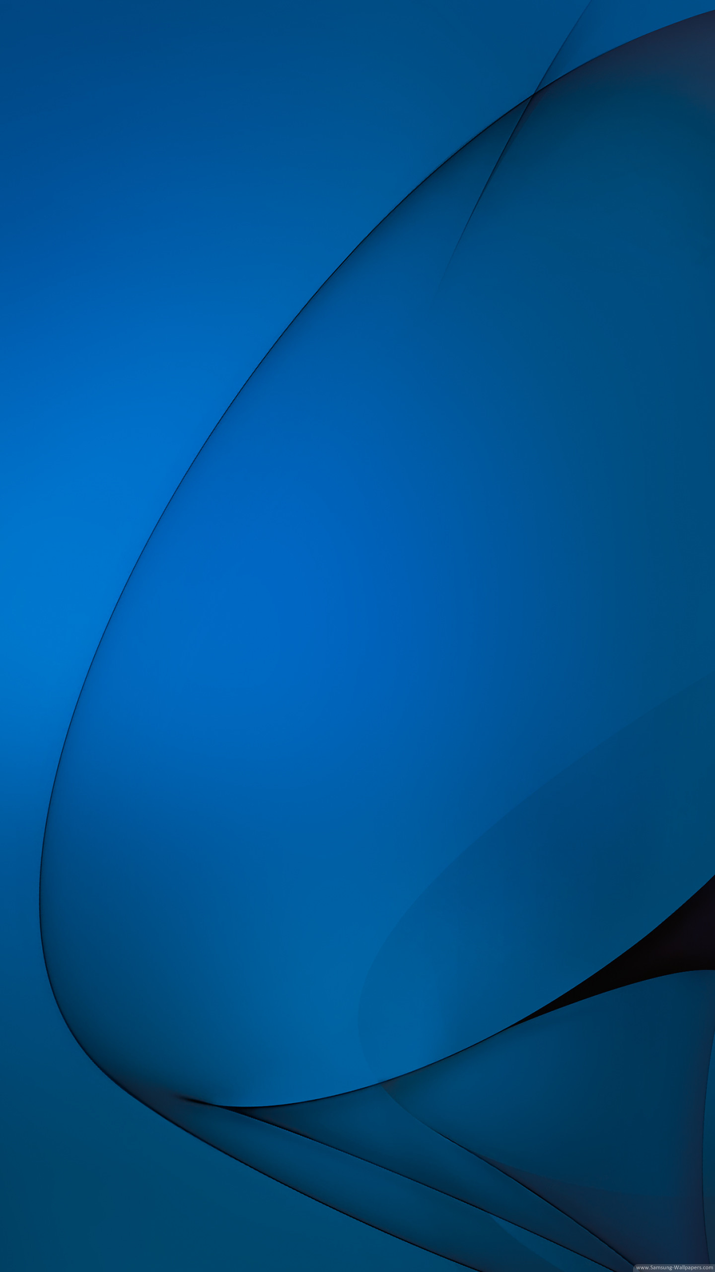 Samsung Galaxy, Sfondo di serie, Astratto, Blu, QHD+, wallpaper per smartphone