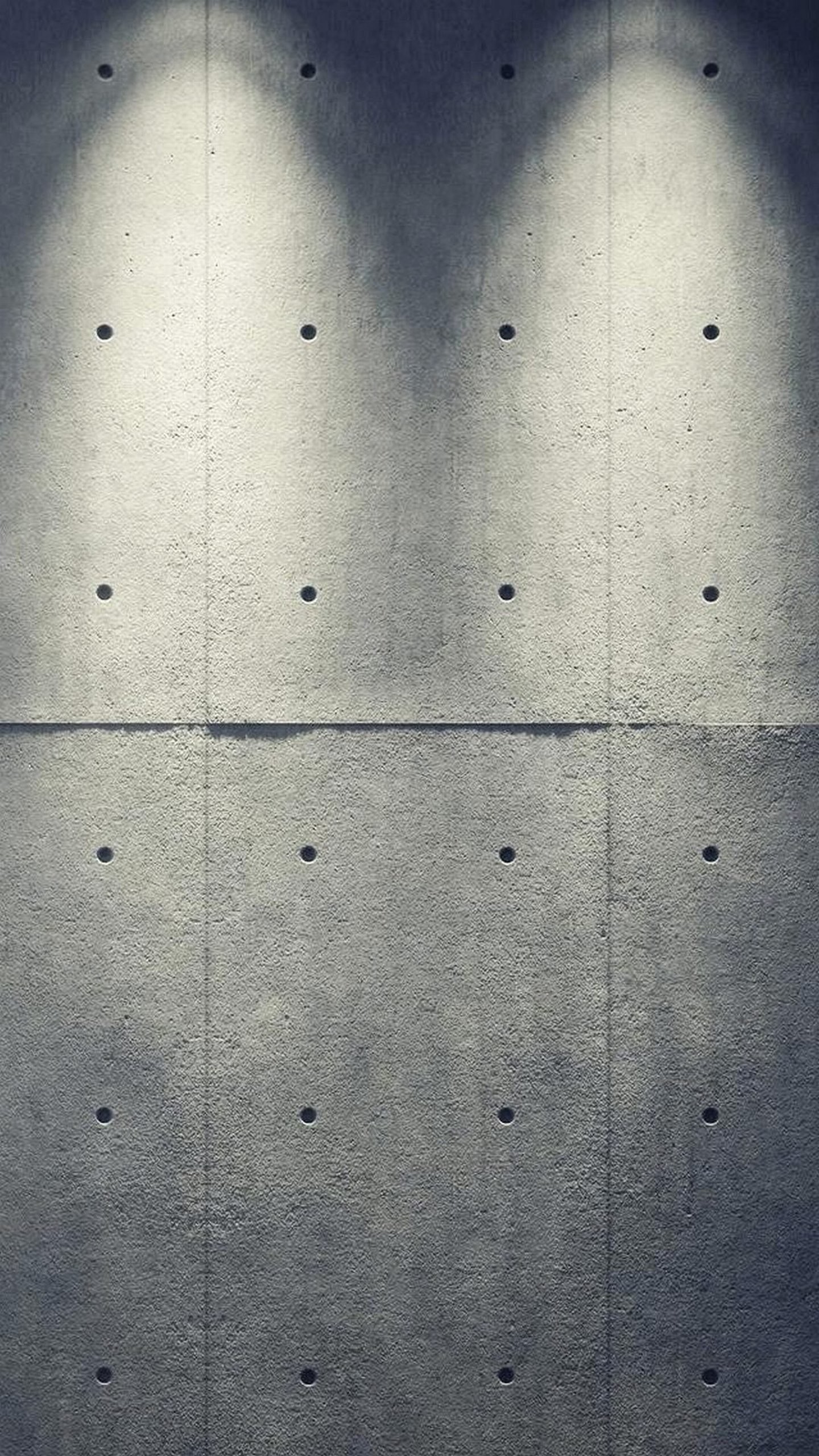 Muro di cemento, Luci, Grigio, Minimalista, QHD+, schermata di blocco iPhone 7 Plus
